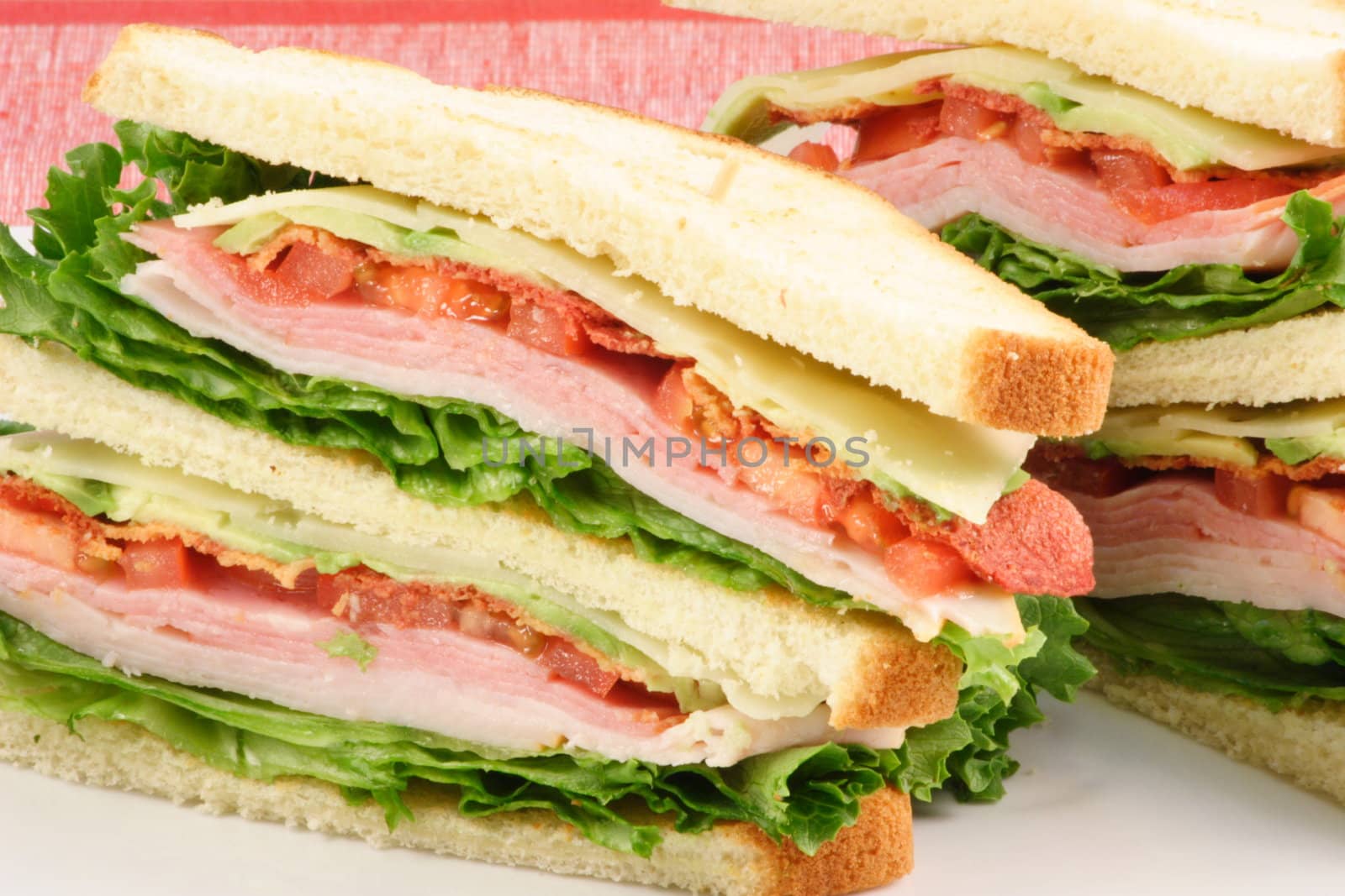 delicious fresh sandwich made with fine meats