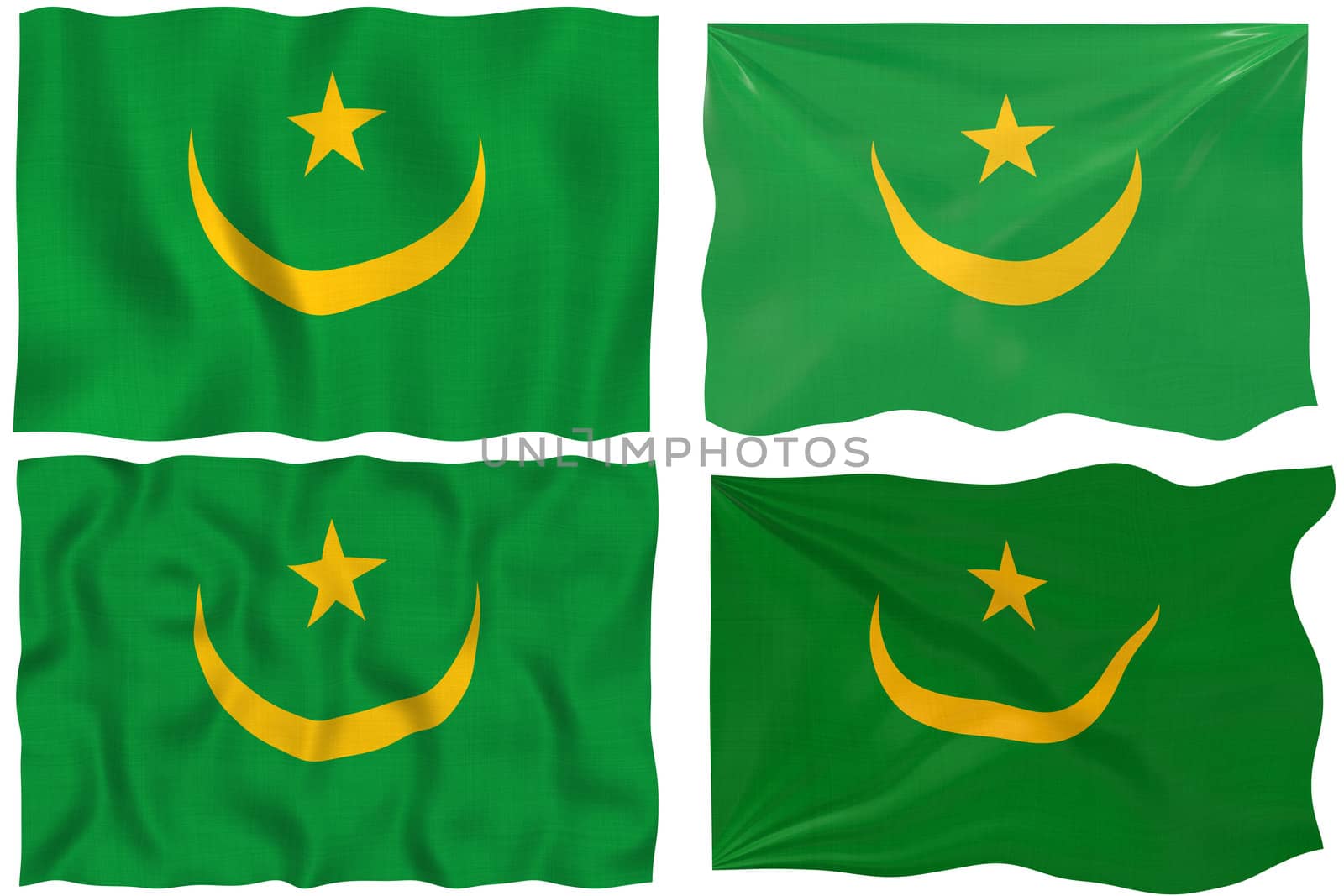 Great Image of the Flag of Mauritana