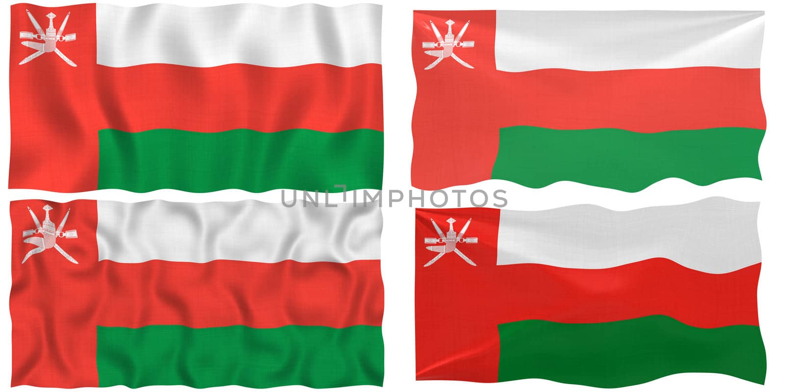 Flag of Oman by clearviewstock