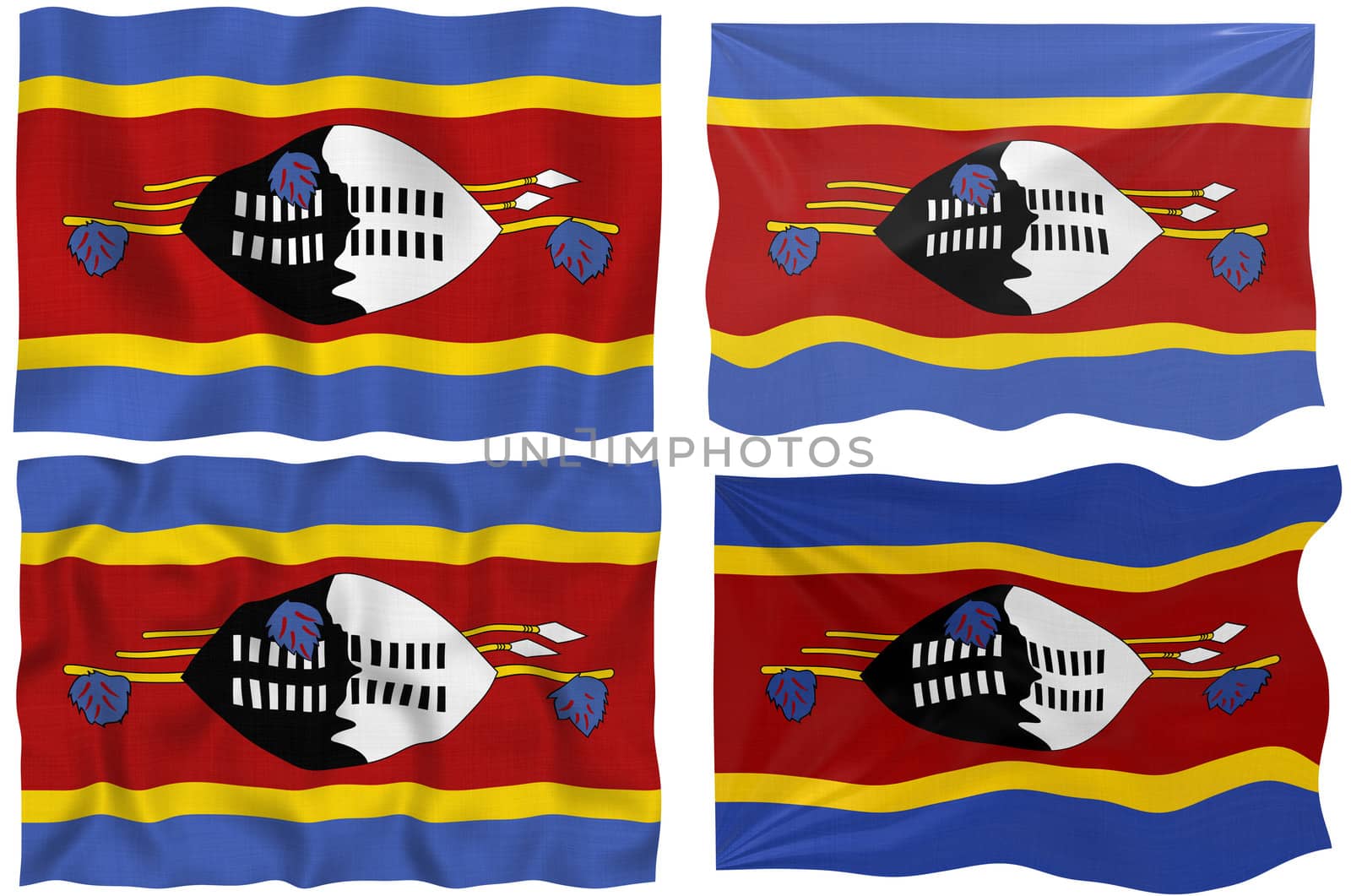Great Image of the Flag of Swaziland
