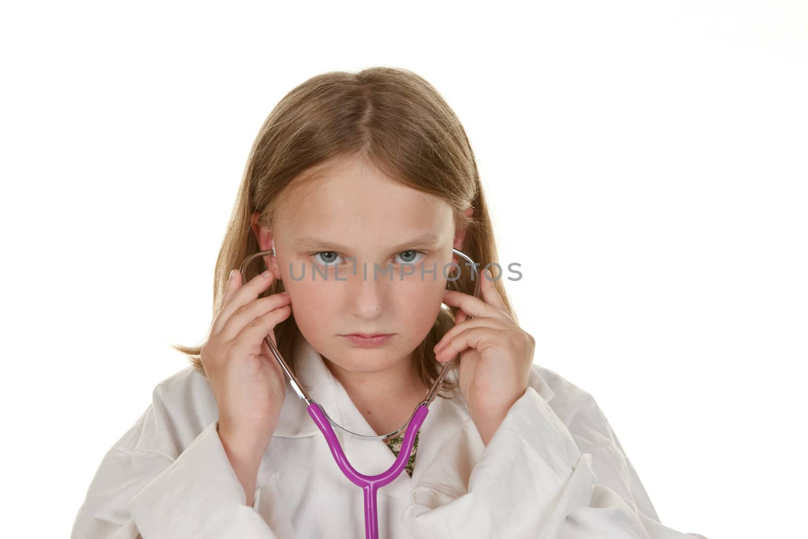 this young girl wants to be a doctor