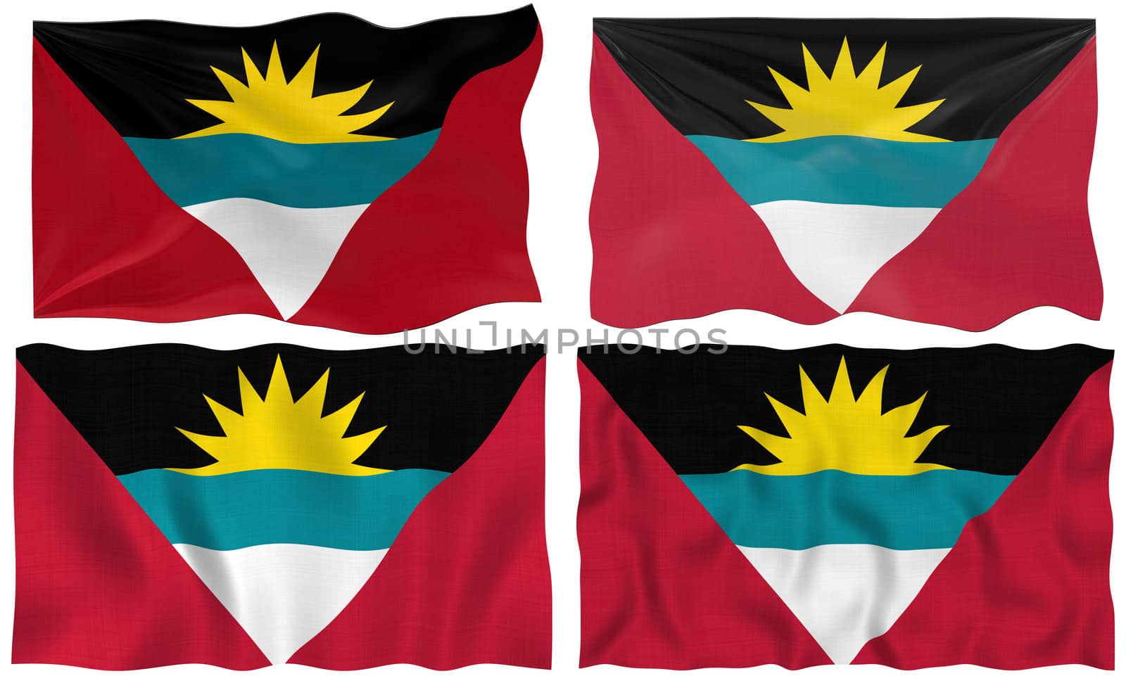 Great Image of the Flag of antigua barbuda