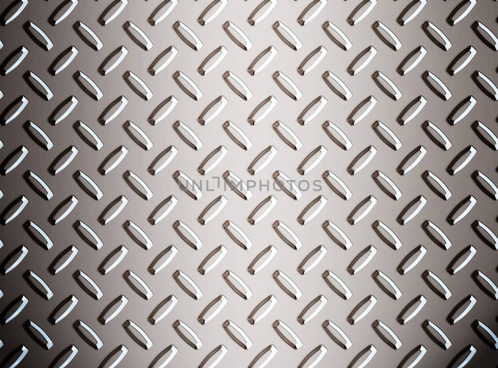 a large seamless sheet of alluminium or nickel diamond or tread plate