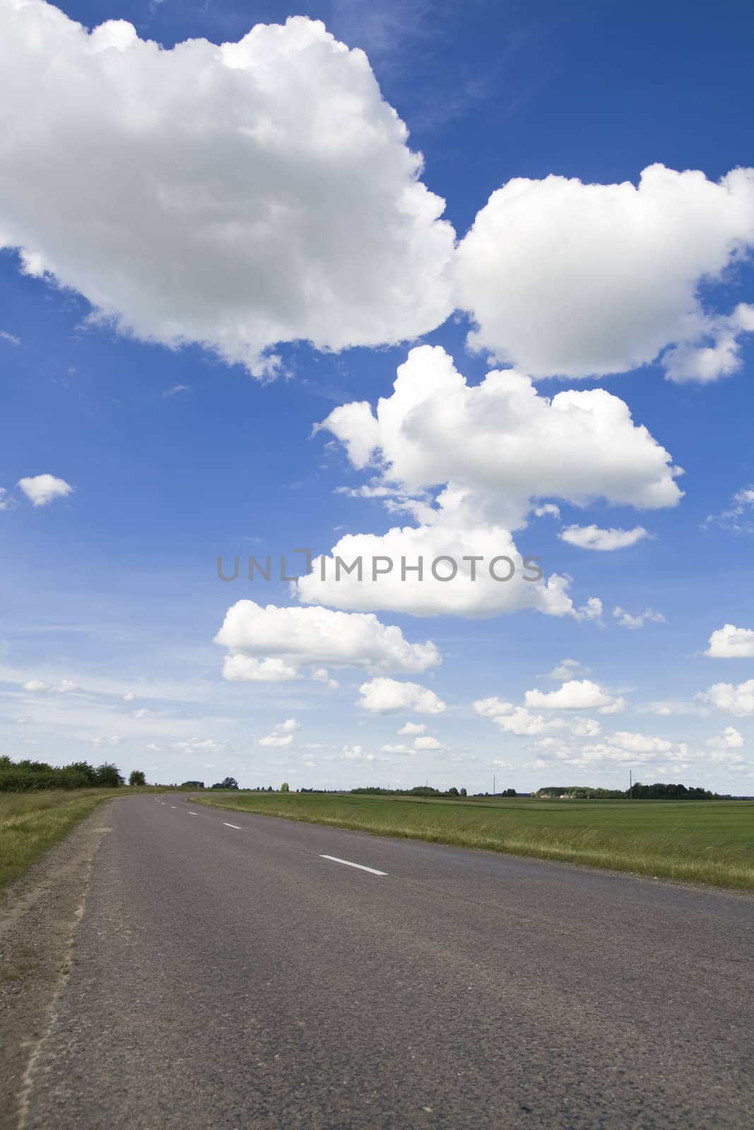 Road to horizon. Image from Lithuania