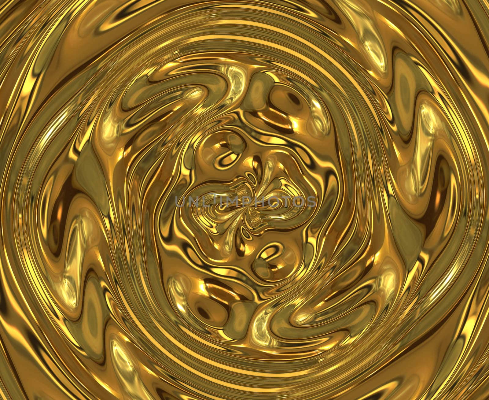 large image of liquid or molten gold