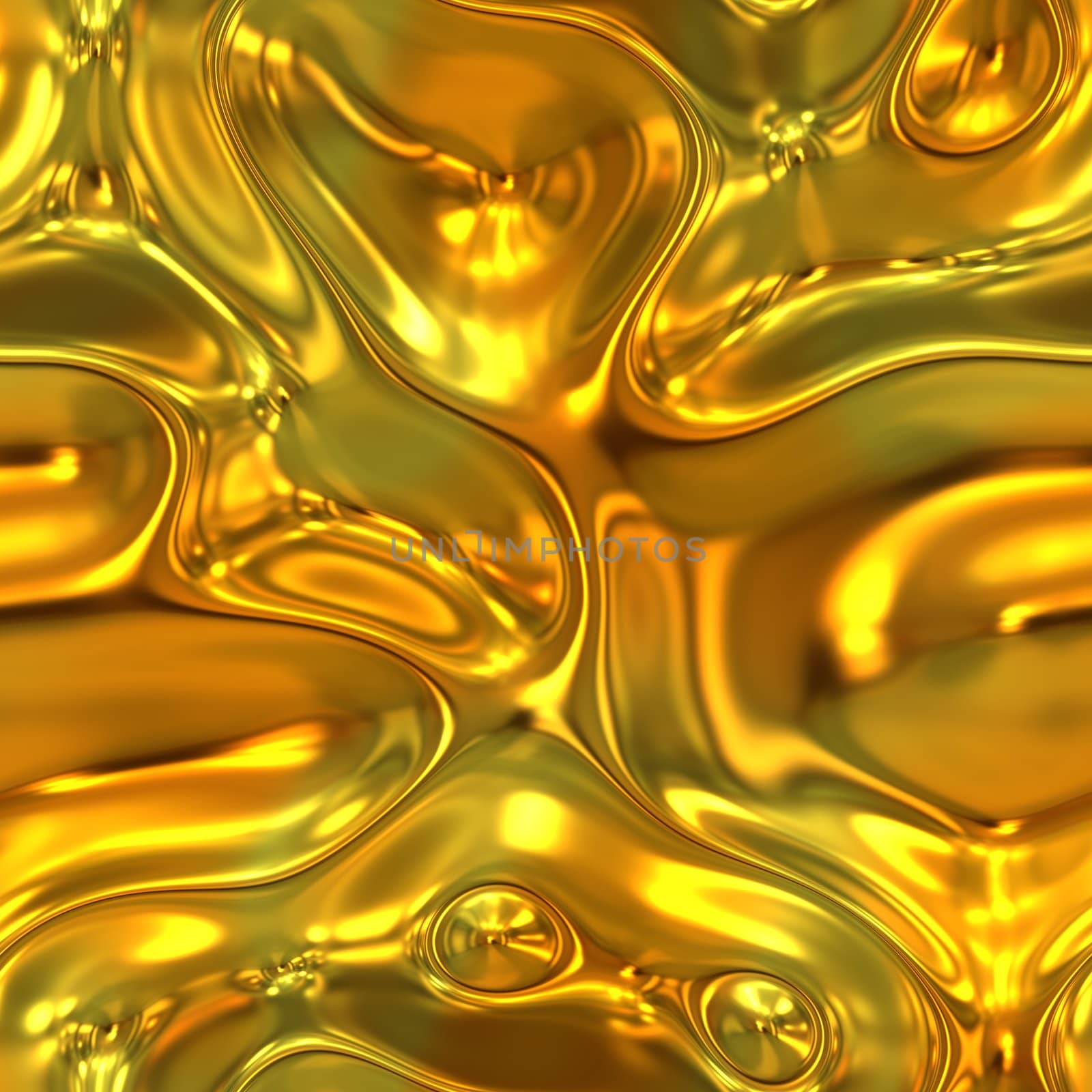 a large image of liquid or molten flowing gold 