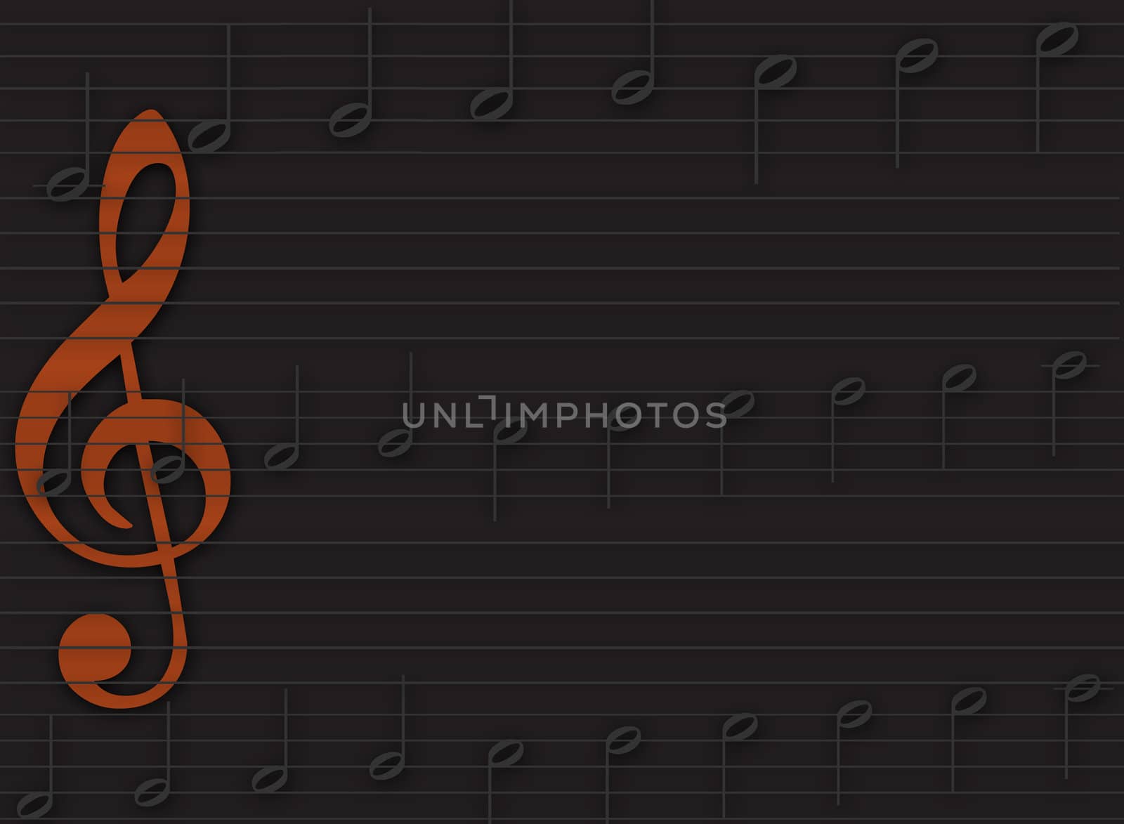 Music Manuscript Background by megnomad