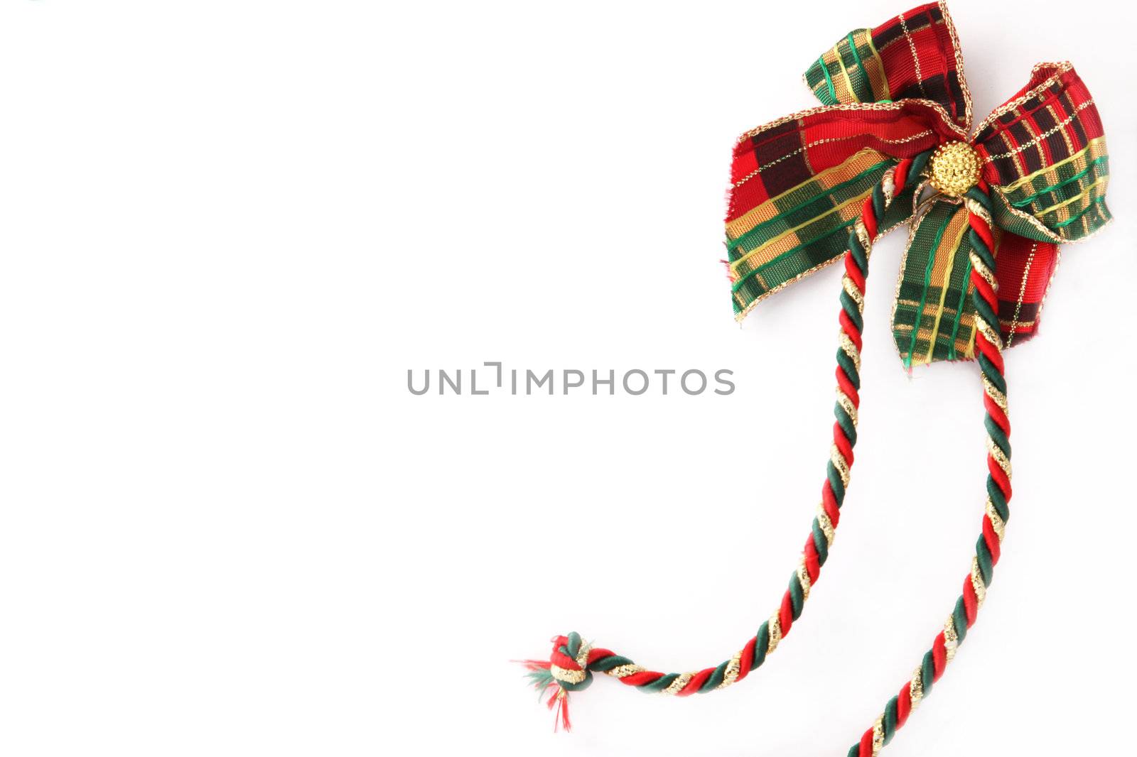 Red-Green Gift looping right side on a white background