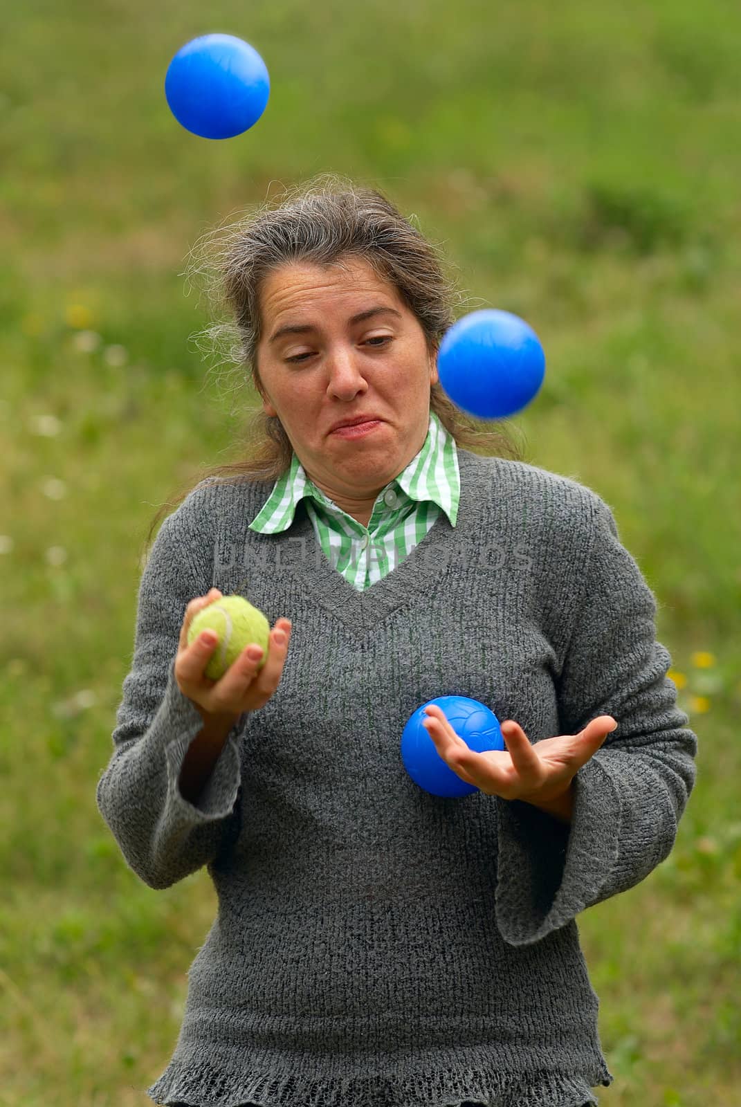Lesson of juggling... It never will learn...