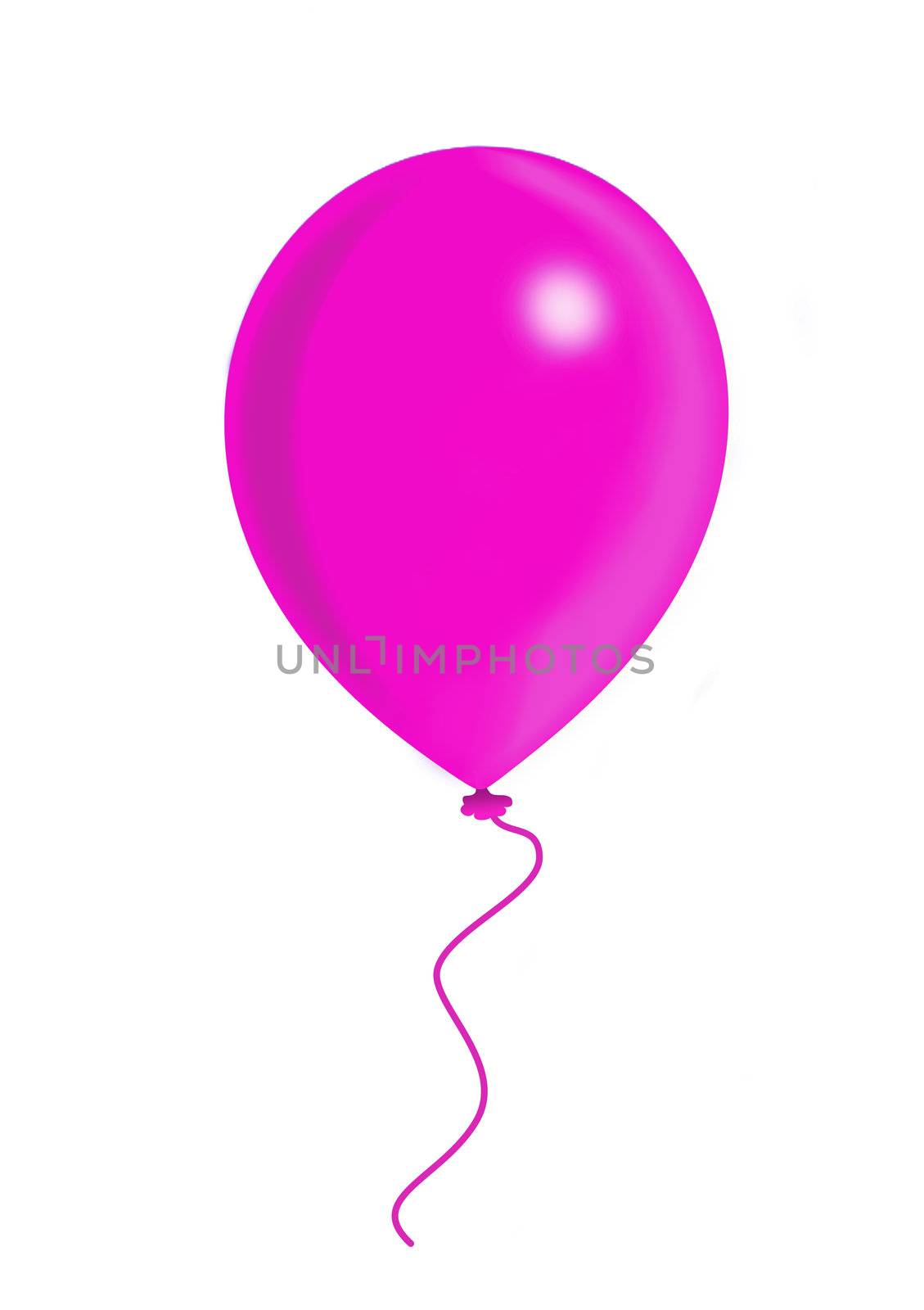 Pink balloon by Yaurinko