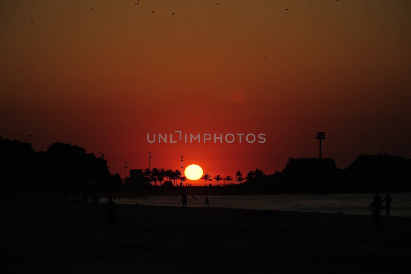 Sunrise in Rio de Janeiro, Ipanema, Arpoador 