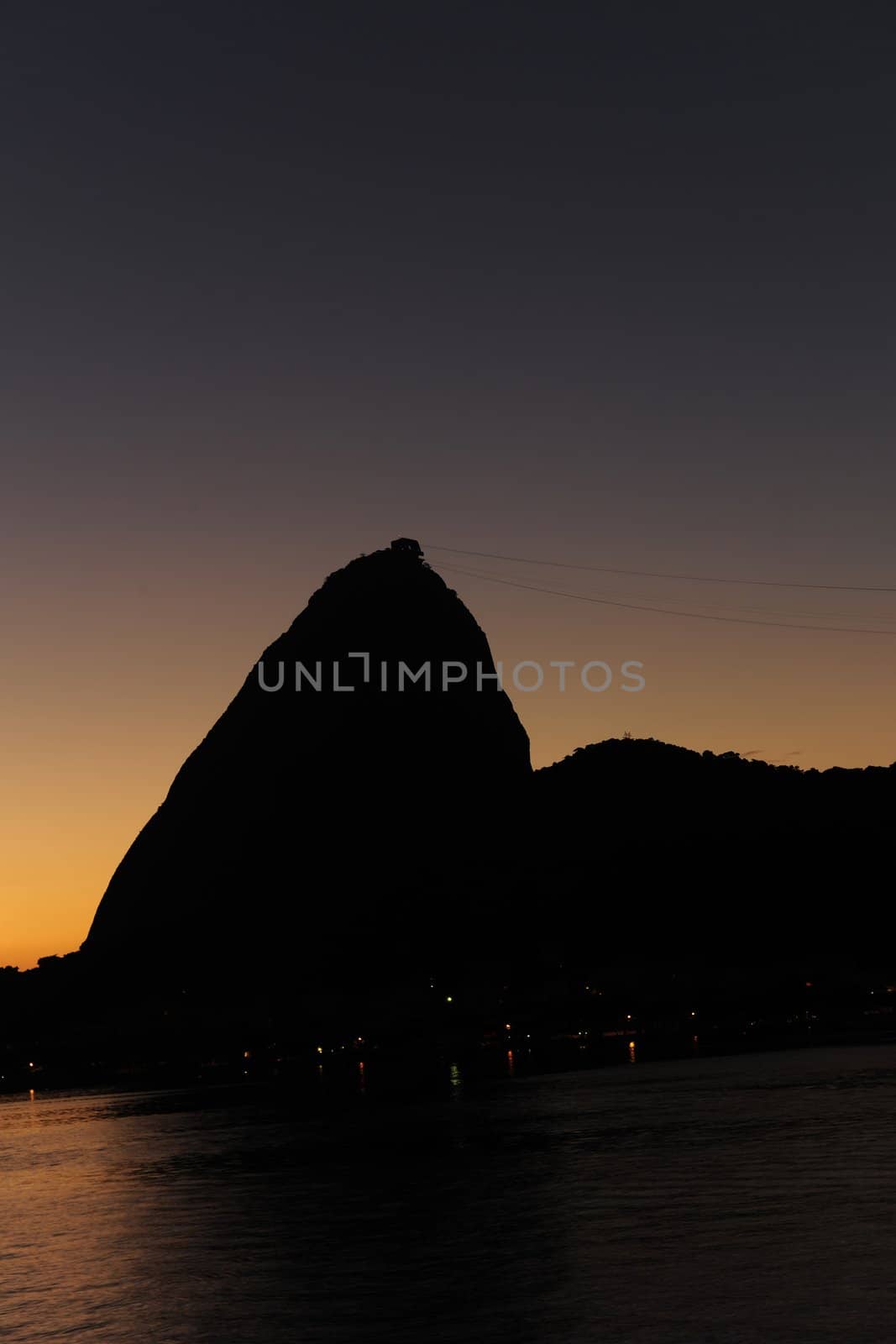 Sunrise in Rio de Janeiro, Sugarloaf Mountain by mangostock