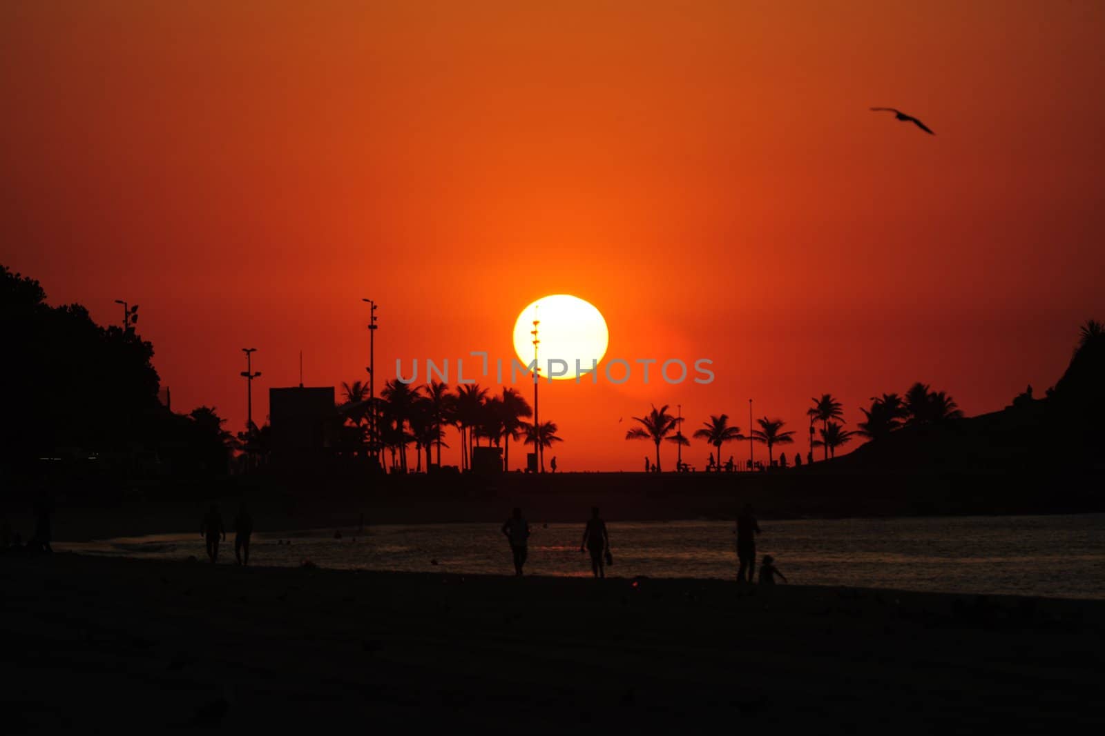 Sunrise in Rio de Janeiro, Ipanema, Arpoador 