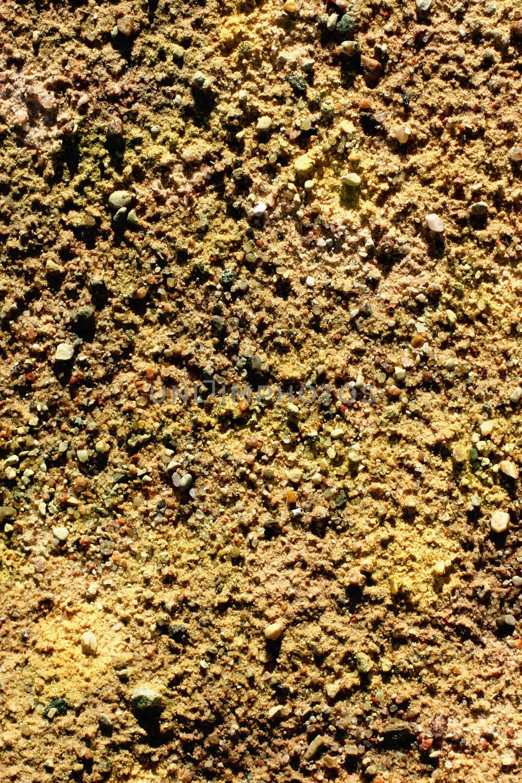 colorful rough sand texture with deep shadow