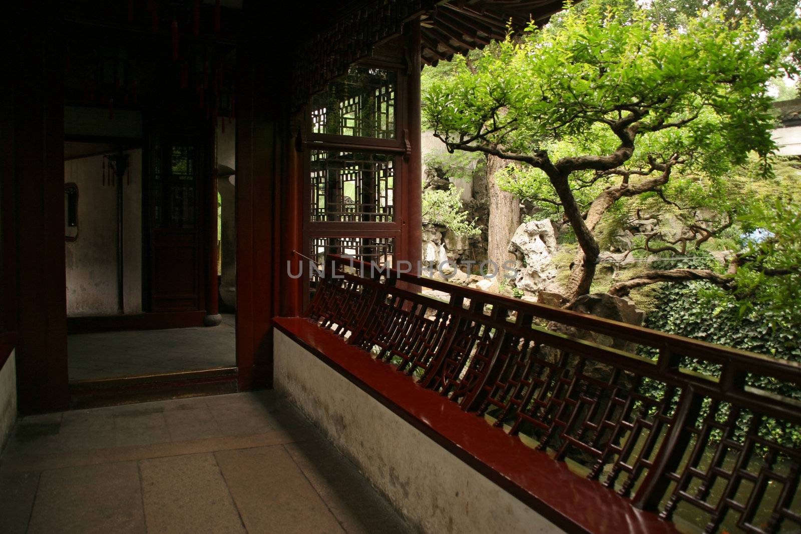 Yuyuan garden maze interior, Shanghai