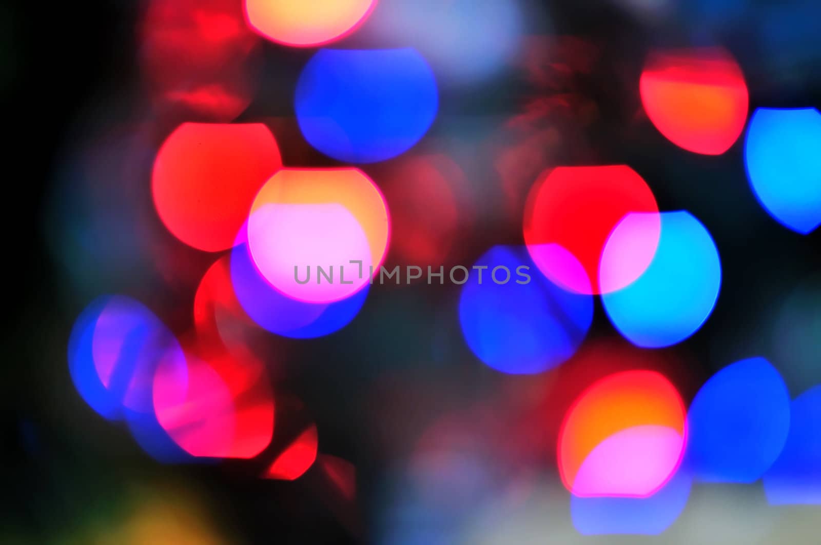 Abstract blur lights  defocused background