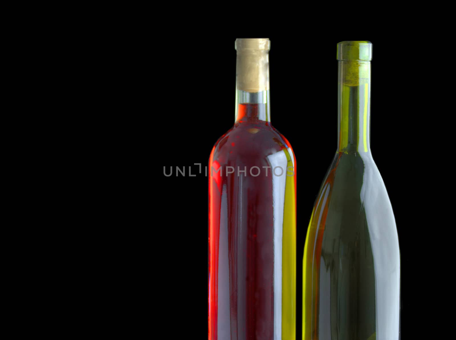Two bottles wine by DrVIB