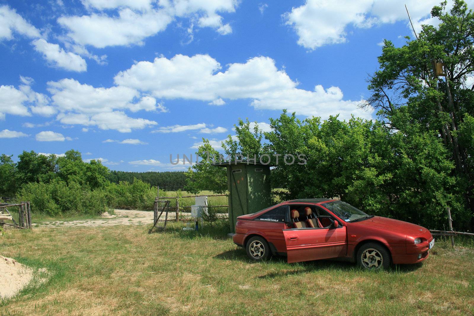 sports car, nissan 100 nx