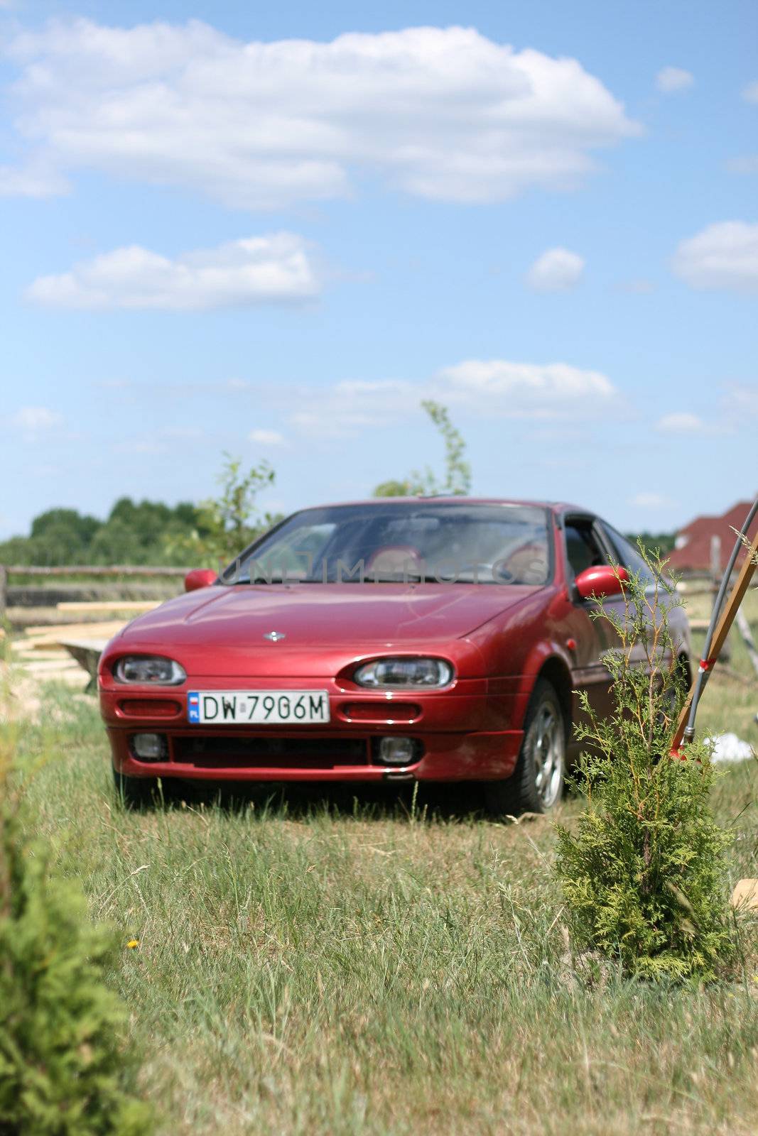 sports car, nissan100 nx