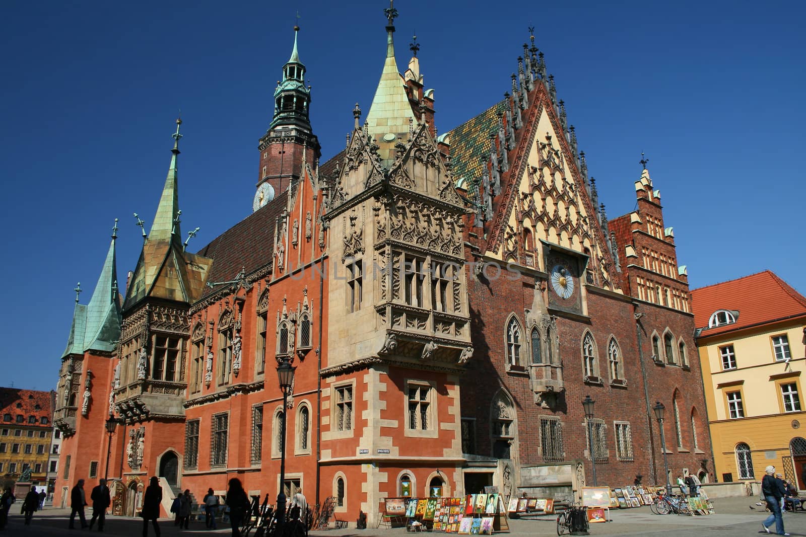 Rynek in Wroclaw, Poland - main square