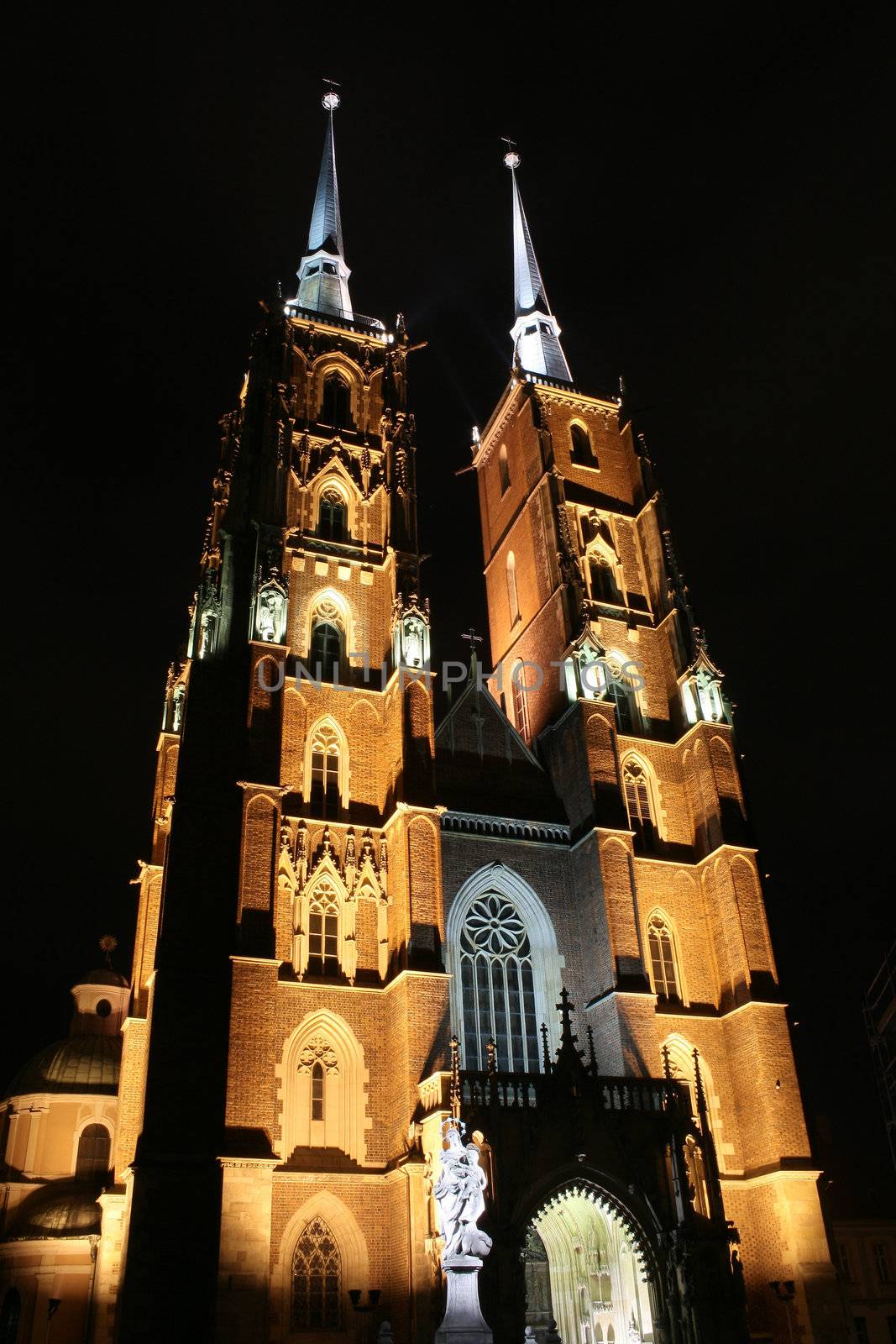 St. John`s cathedral, Wroclaw, Poland, Ostrow tumski