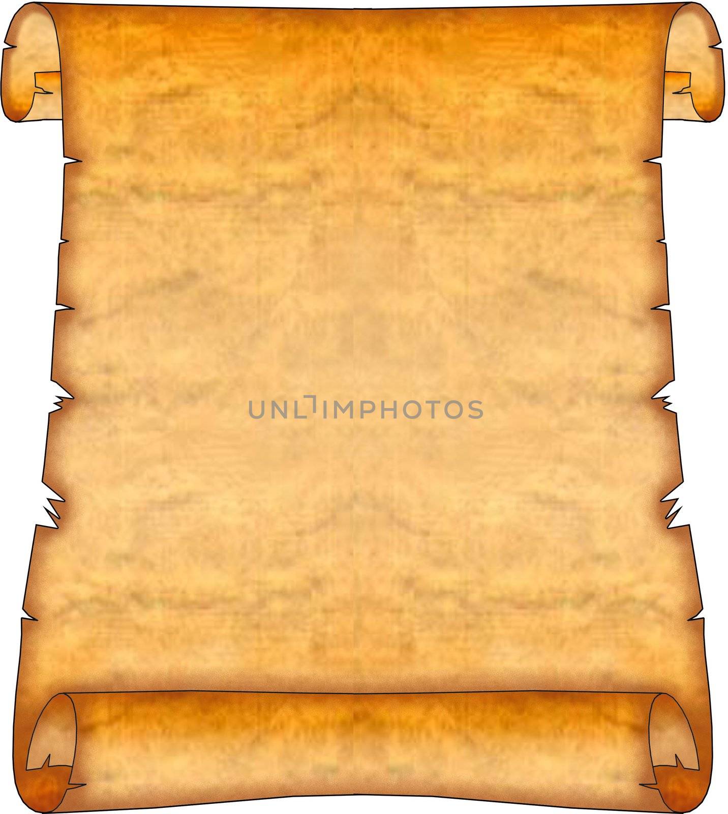 Blank Ancient Scroll