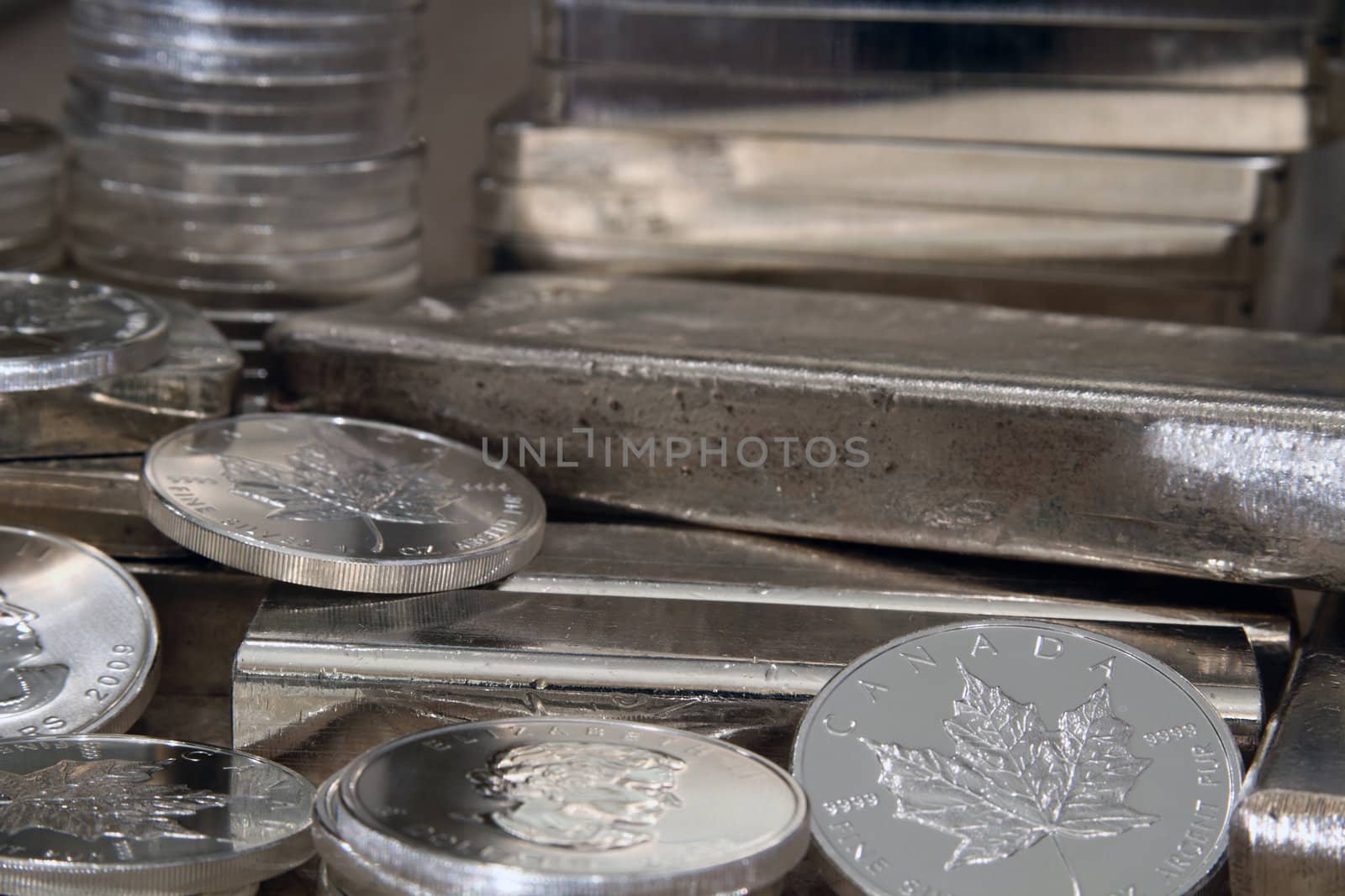 Canadian Maple Silver Coin by Davidgn