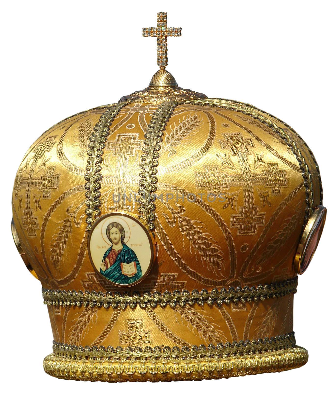 golden mitre - solemn headgear by fotosergio