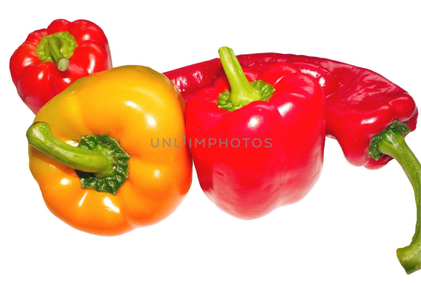 sweet pepper and bell peppers
