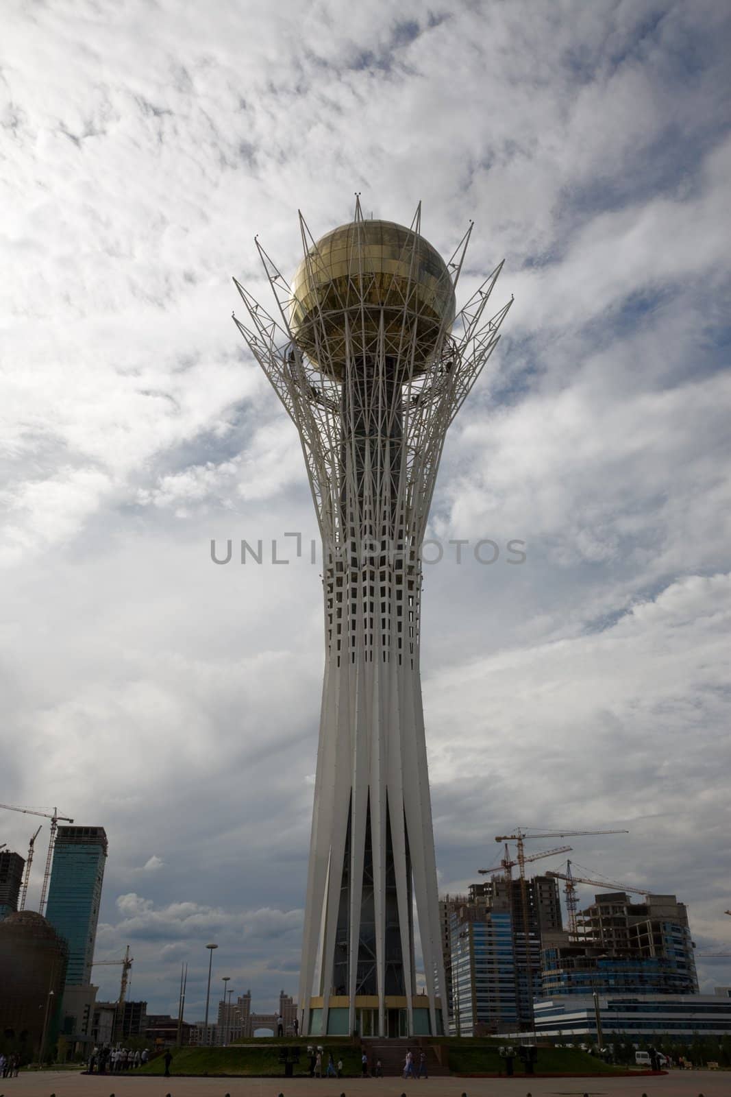 Baiterek landmark, symbol of Astana, capital of Kazakhstan