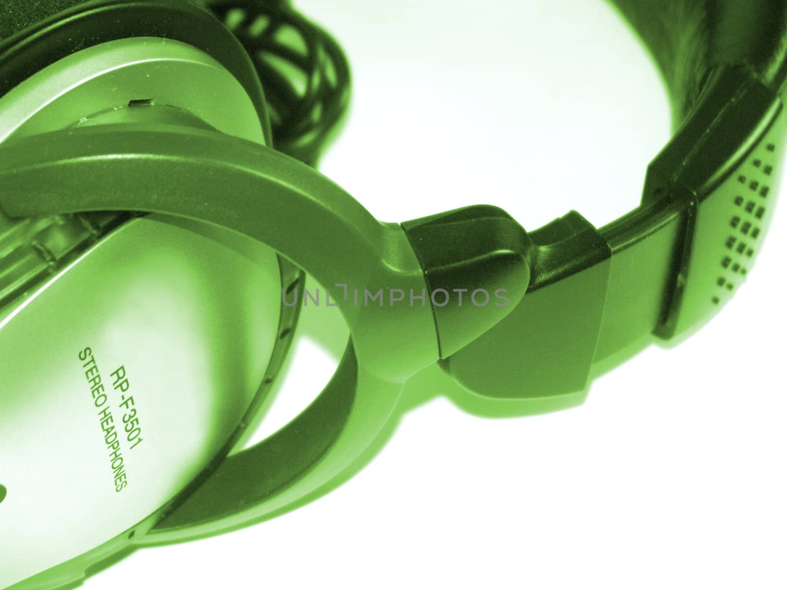 Headphones green by soloir