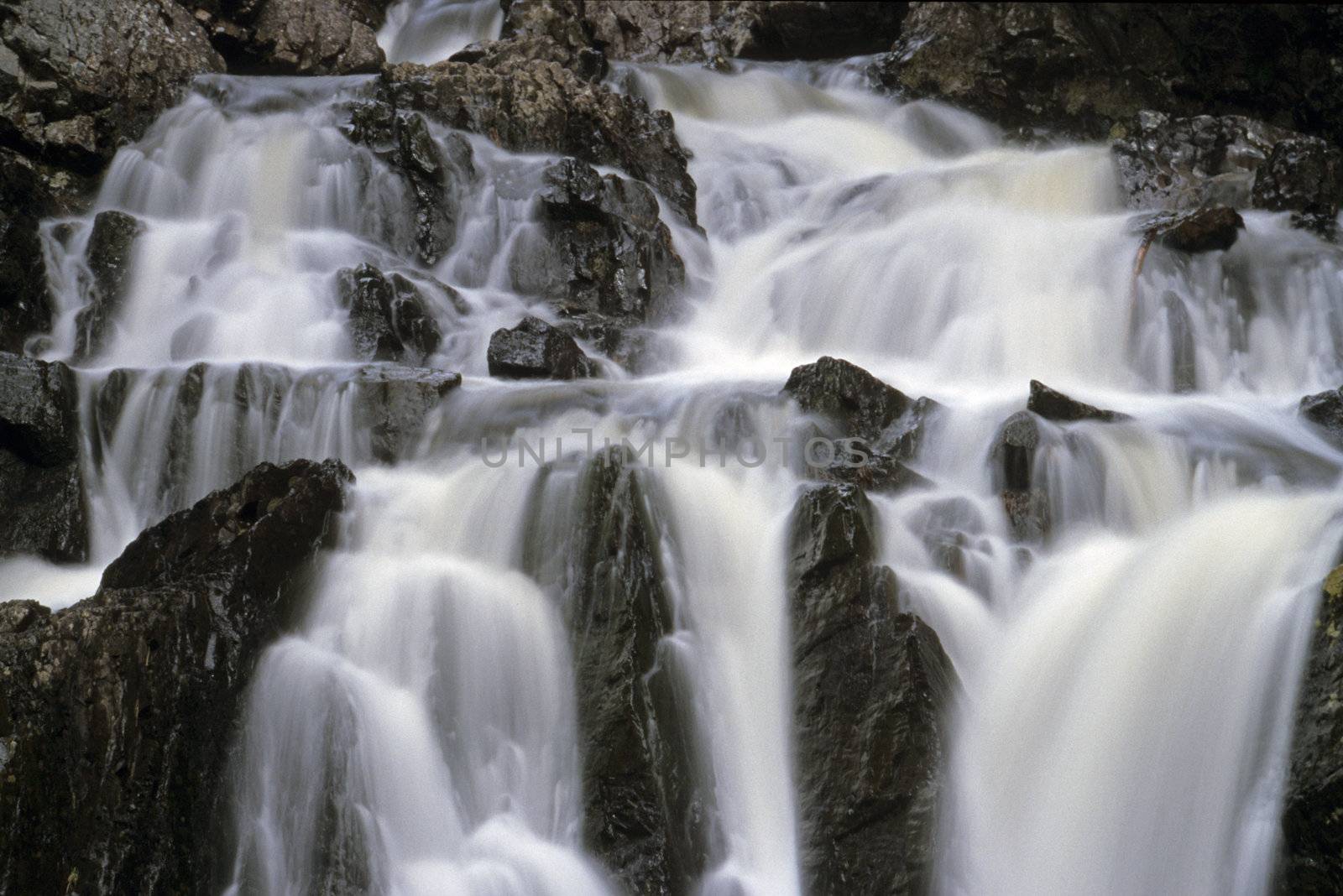 Waterfall detail by ACMPhoto