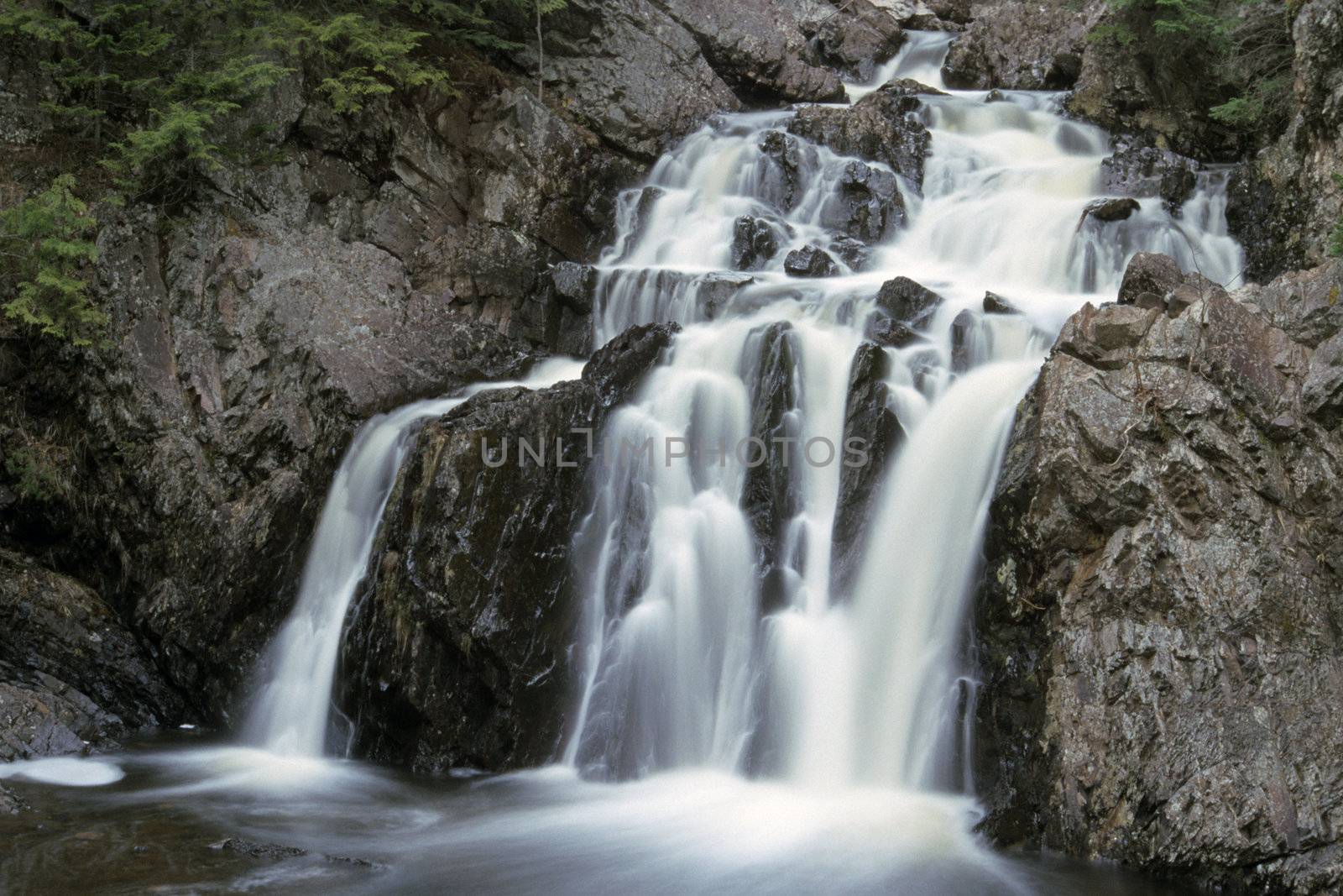 Waterfall, Nova Scotia, Canada by ACMPhoto