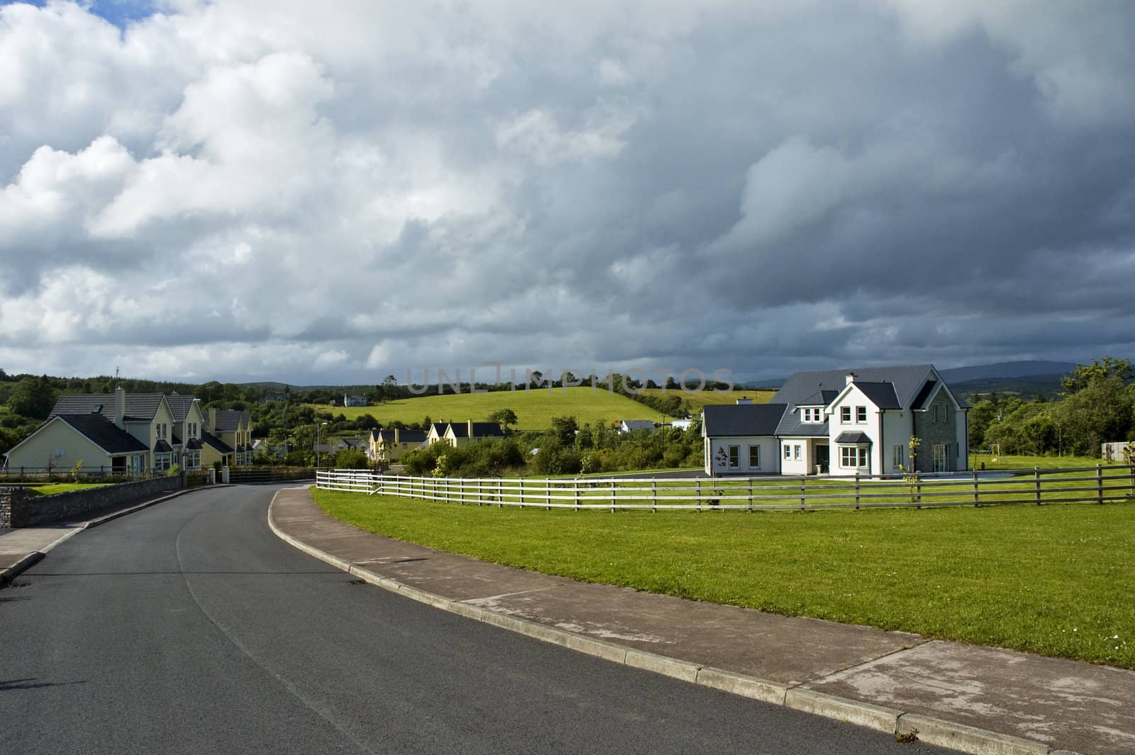 Irish village, Donegal.