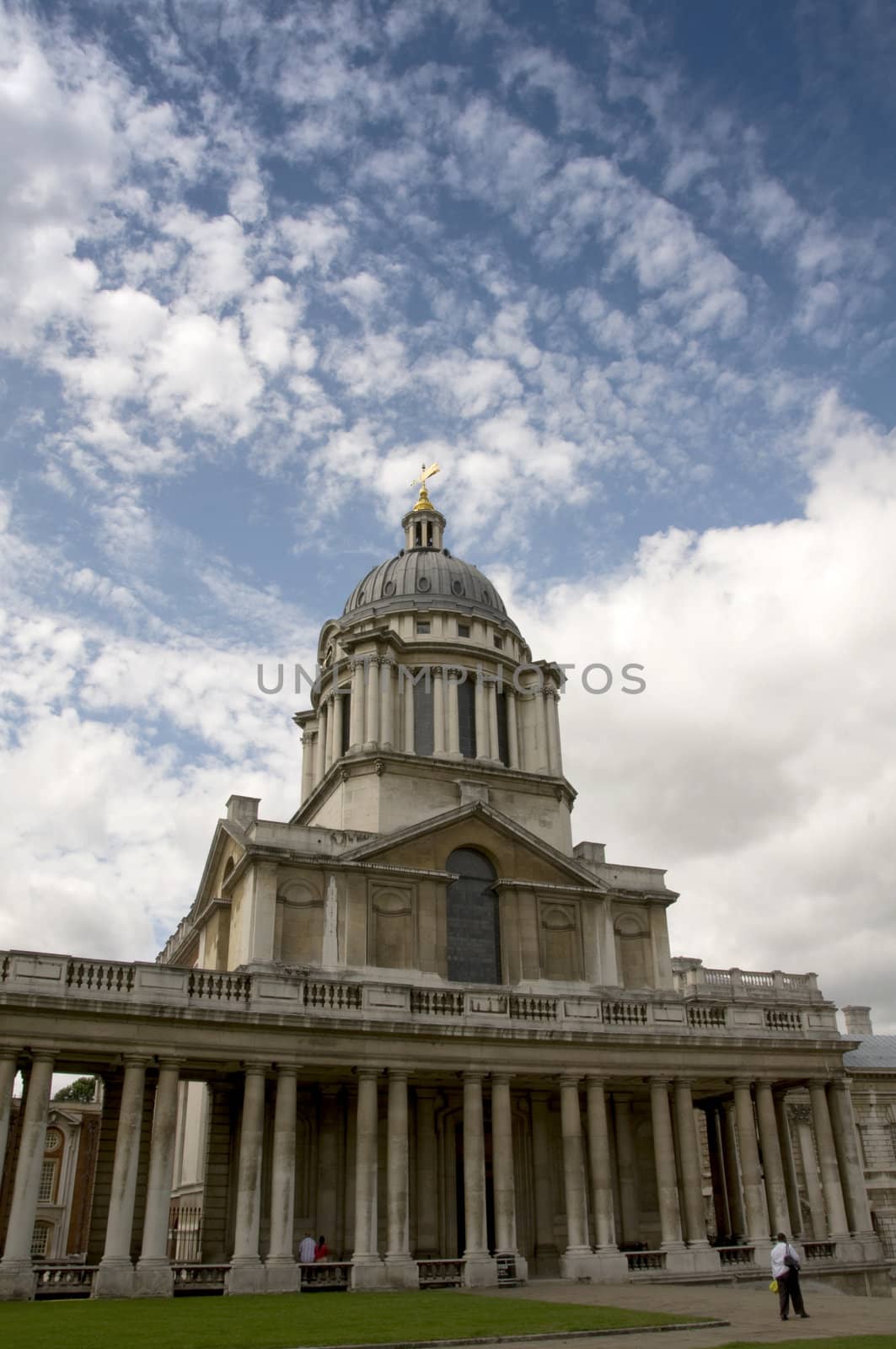 A building with a dome on top