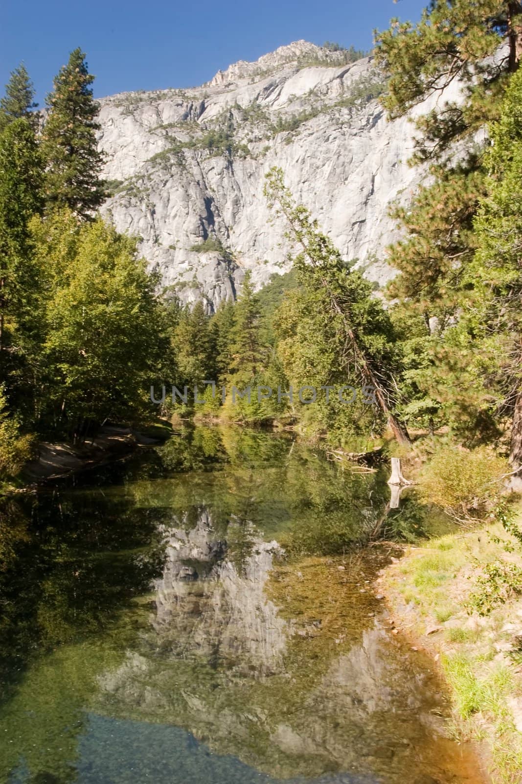 Yosemite Valley is a world-famous scenic location in the Sierra Nevada mountains of California.