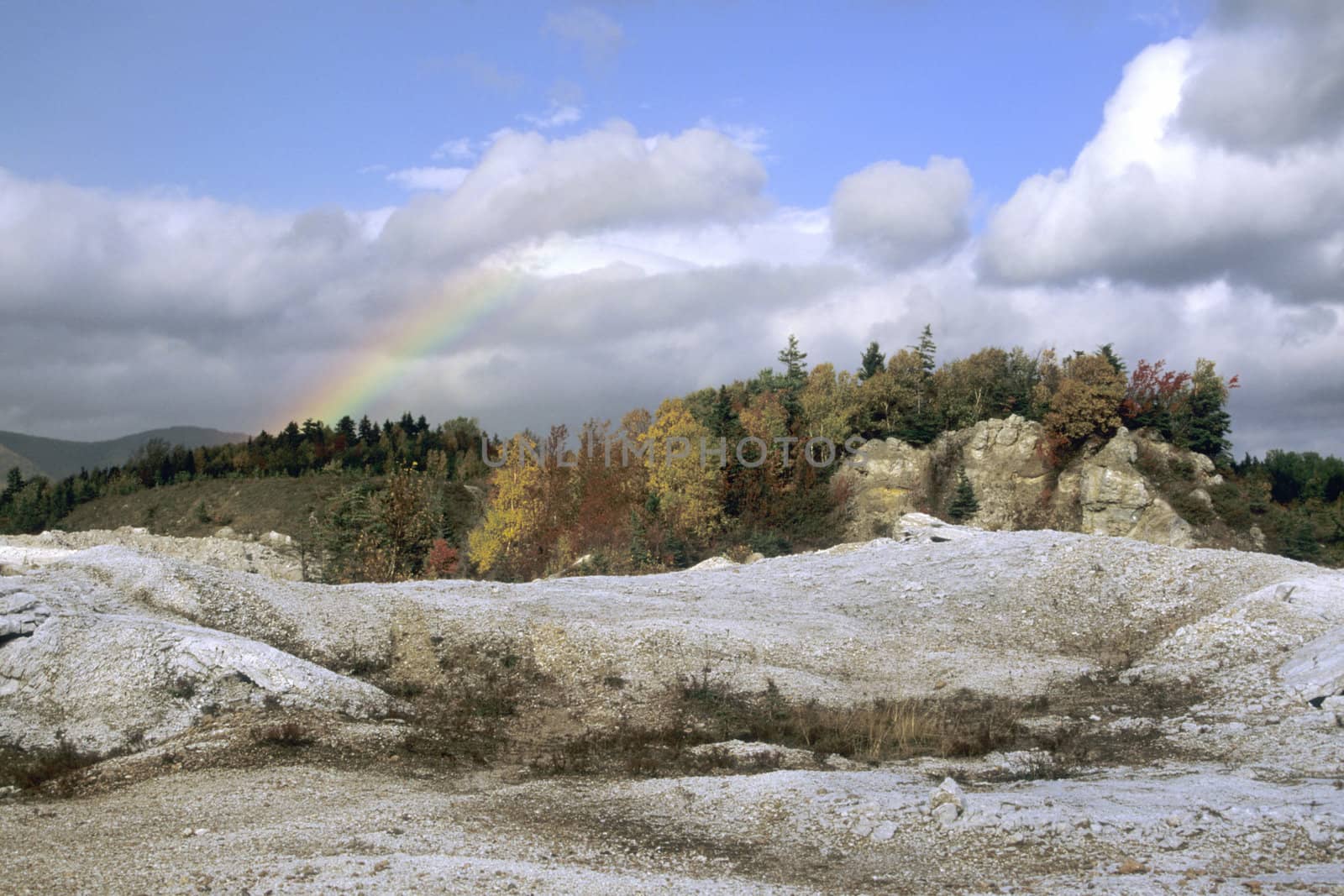 Rainbow over the Mine by ACMPhoto