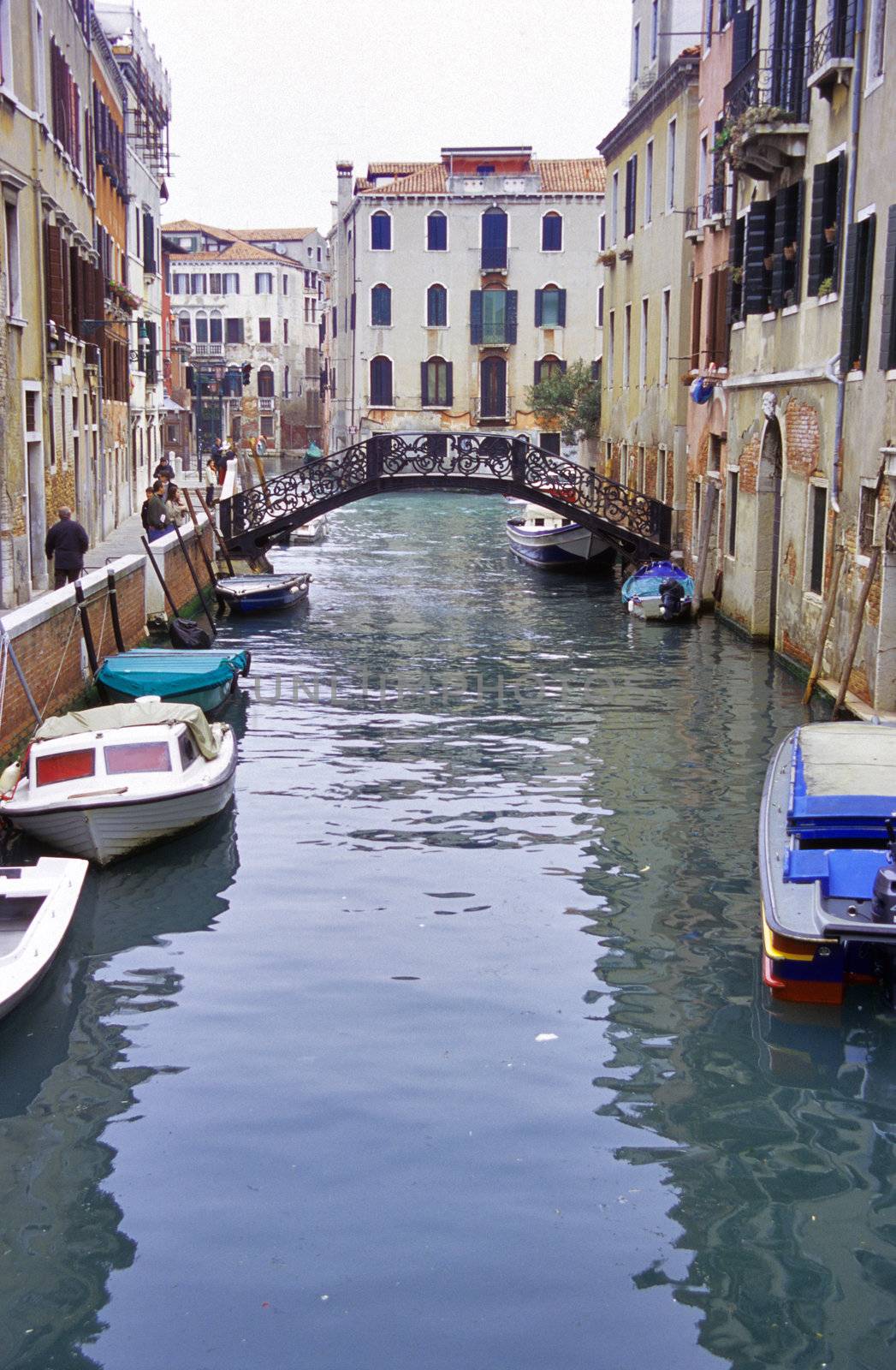 Typical Venetian Canal by ACMPhoto