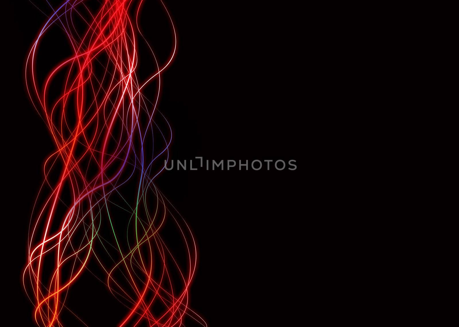 Abstract network inspired design that would make an ideal desktop