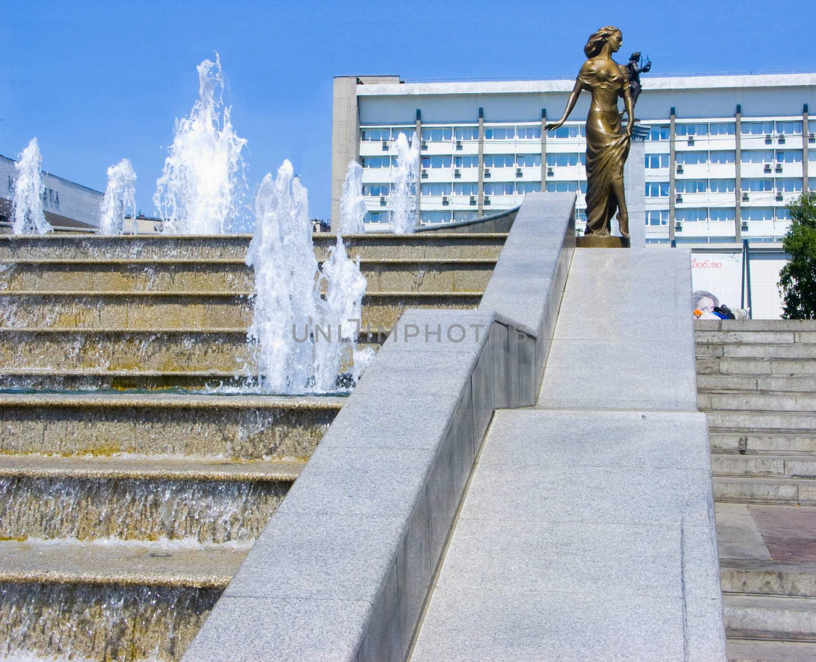 Cascade fountain - the rivers of Siberia by soloir