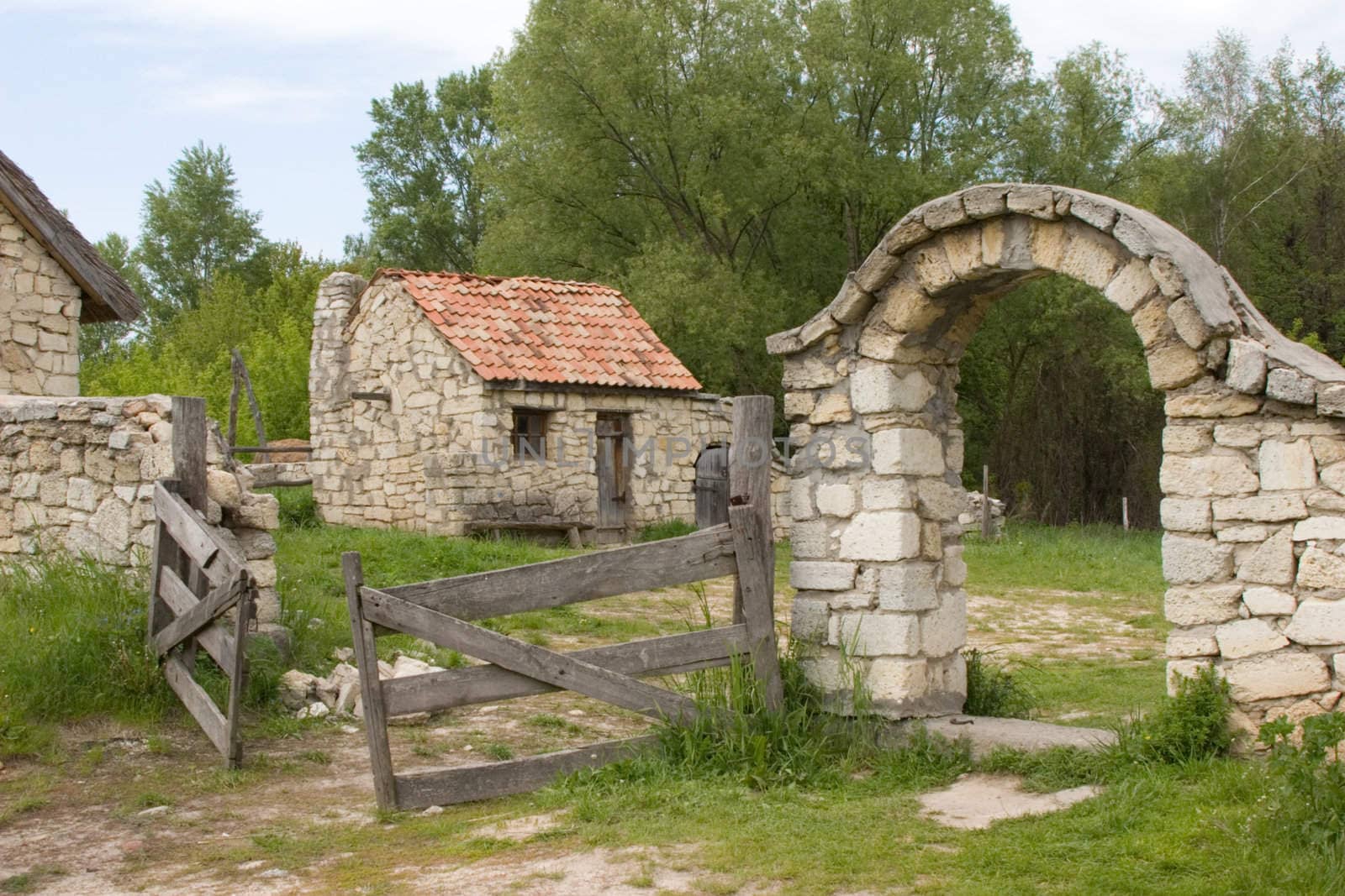 Old court yard