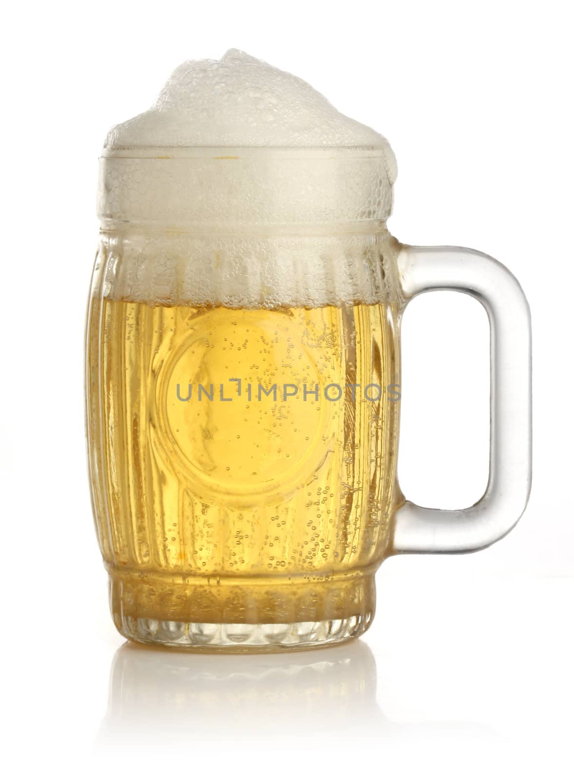 Cold beer glass by Erdosain