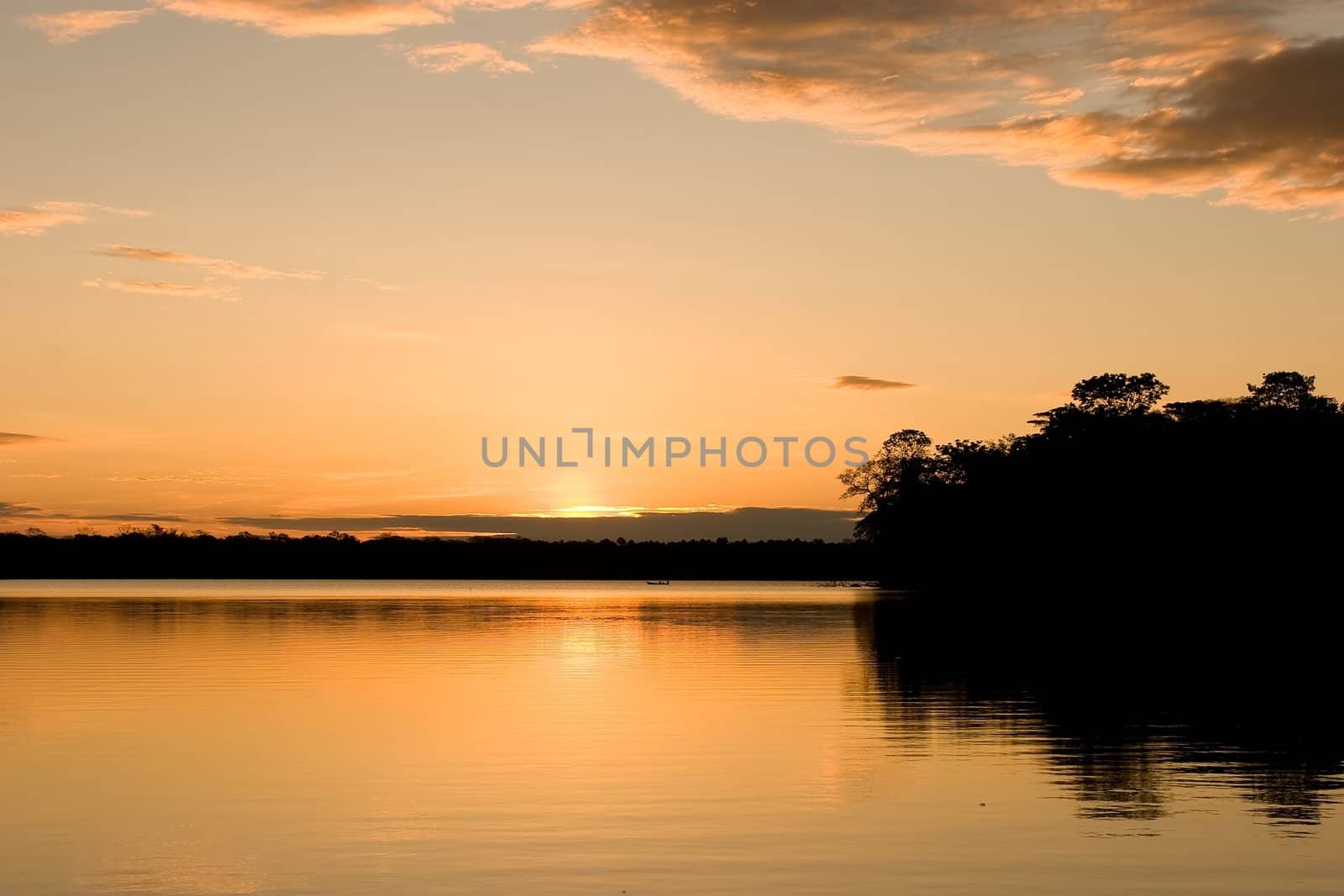 Lake Sandoval is located Tambopata-Candamo which is a nature reserve in the Peruvian Amazon Basin south of the Madre de Dios River