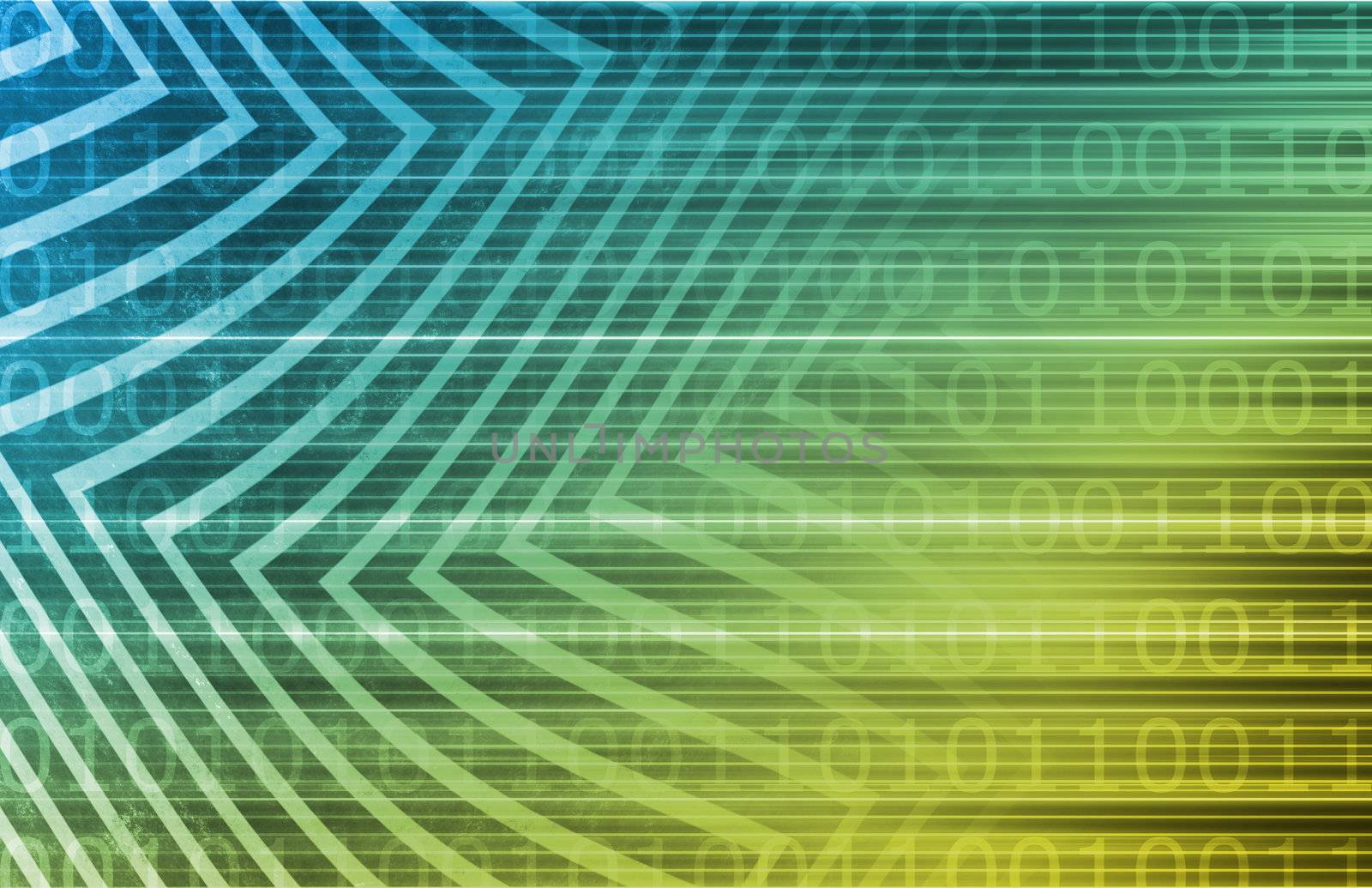 Business Abstract Technology as a Background Art
