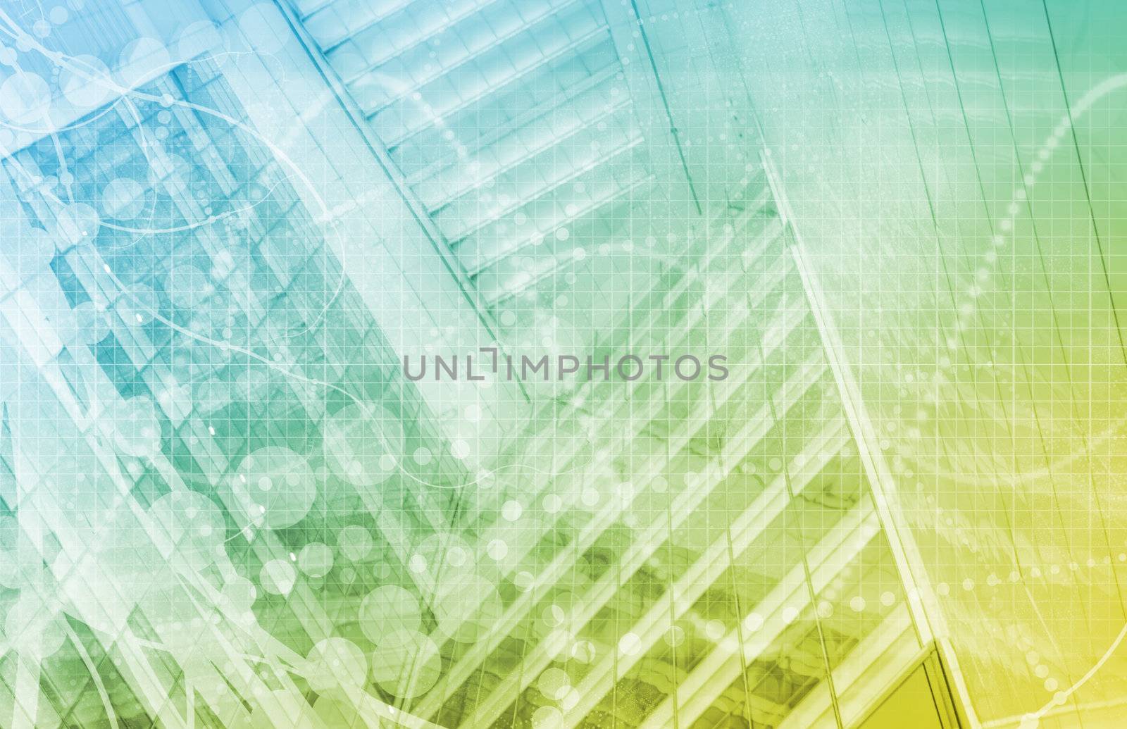 Internet World Wide Web Abstract Tech Background