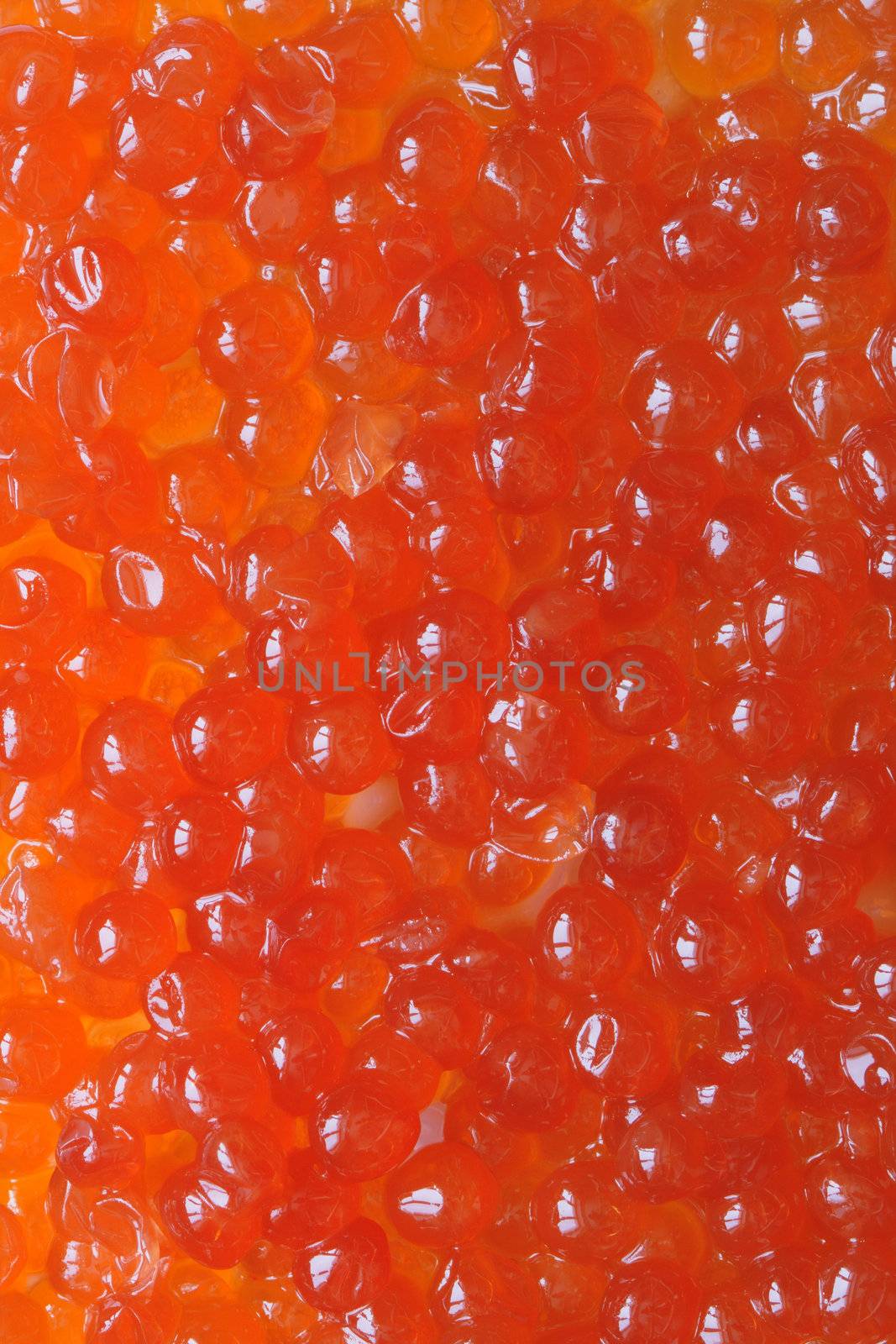 Fresh red caviar closeup as a background