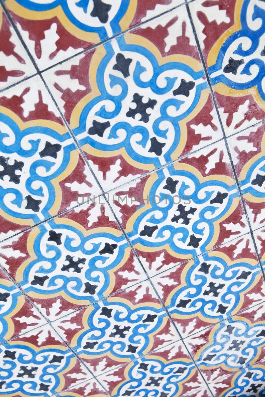 Arabic mosaic as a pattern