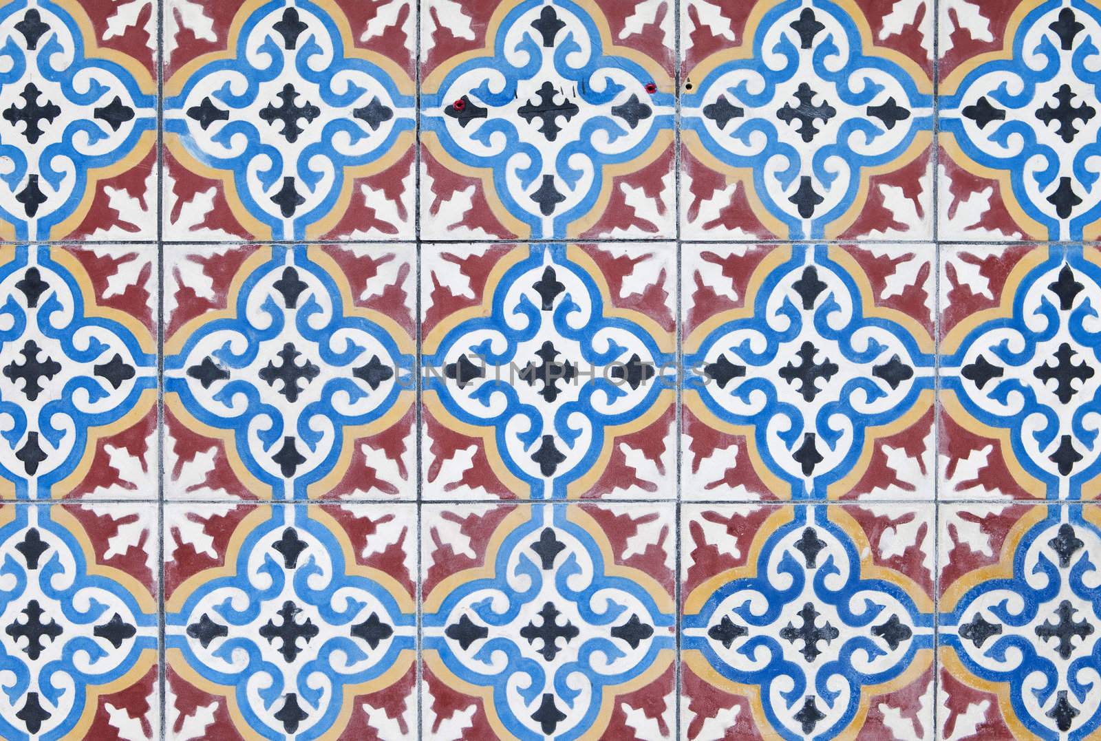 Arabic mosaic as a pattern