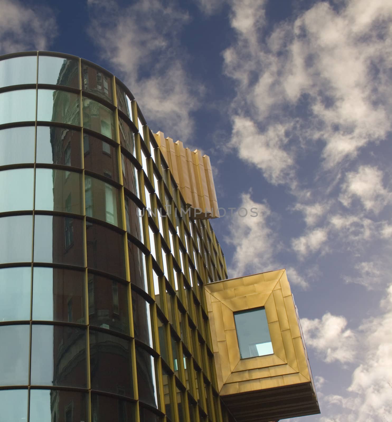 Ultra modern "Bling Bling" building in Liverpool City center, Liverpool, UK
