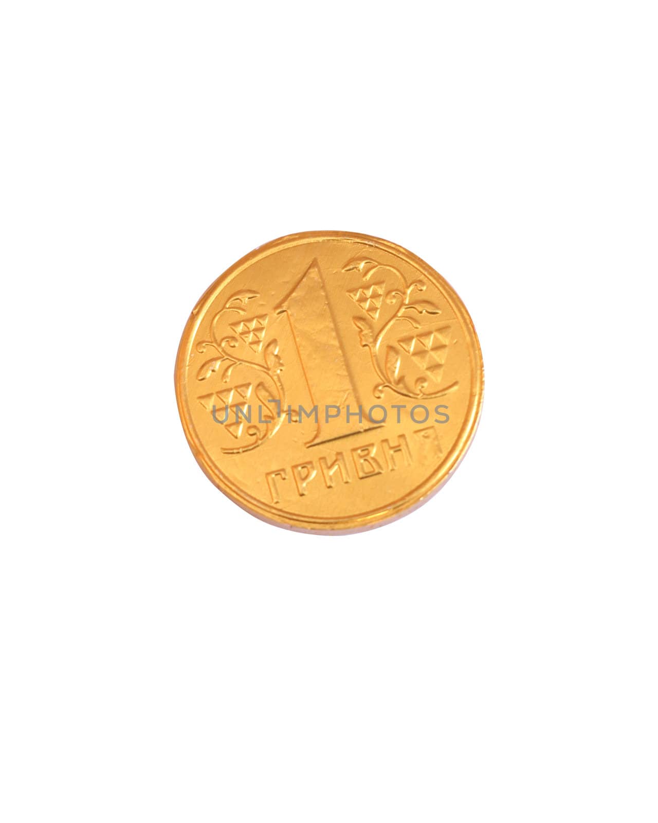  Ukrainian one hryvnya coin